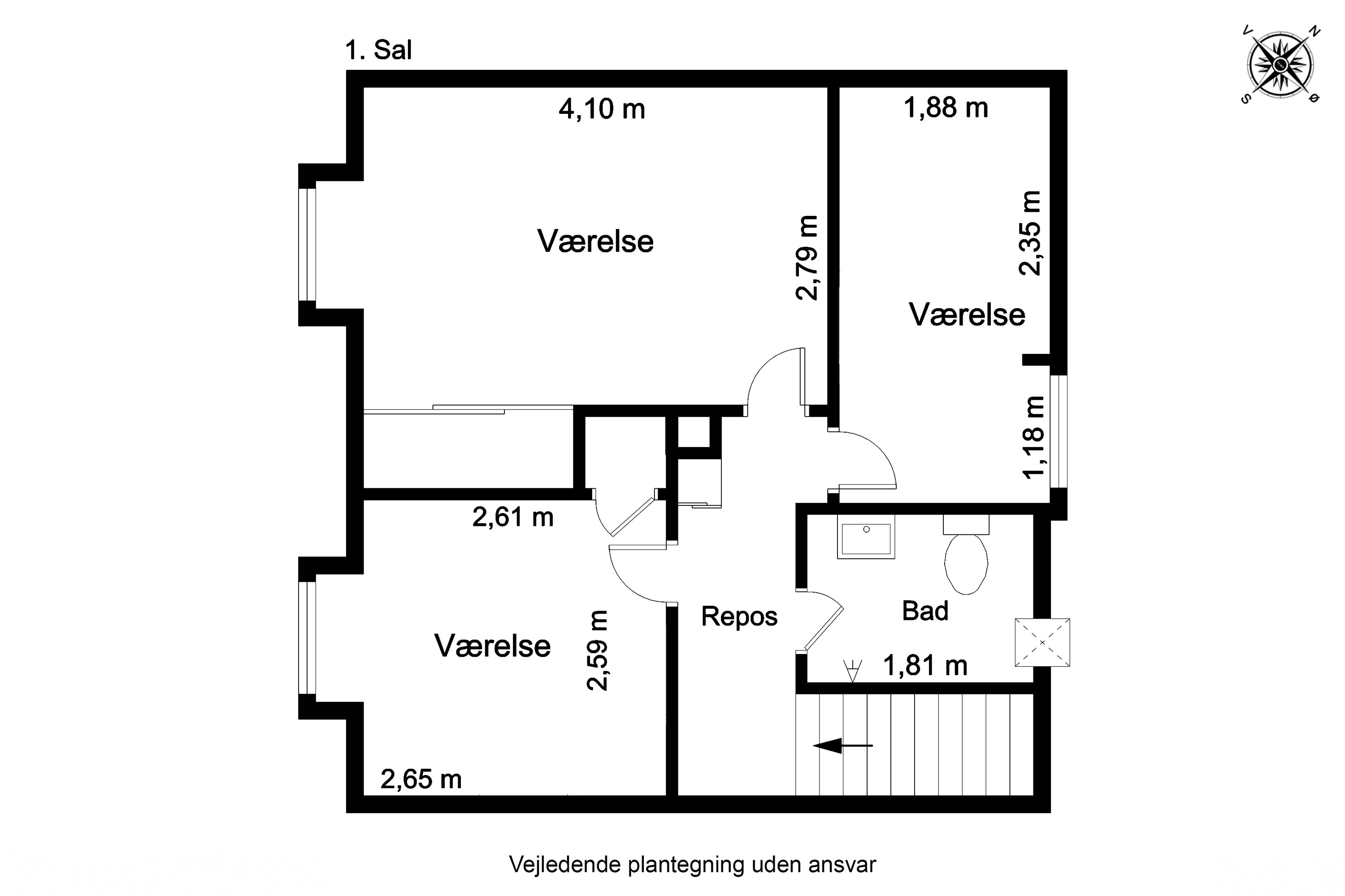Plantegninger billede af Borchsvej 6, Bolbro, 5200 Odense V