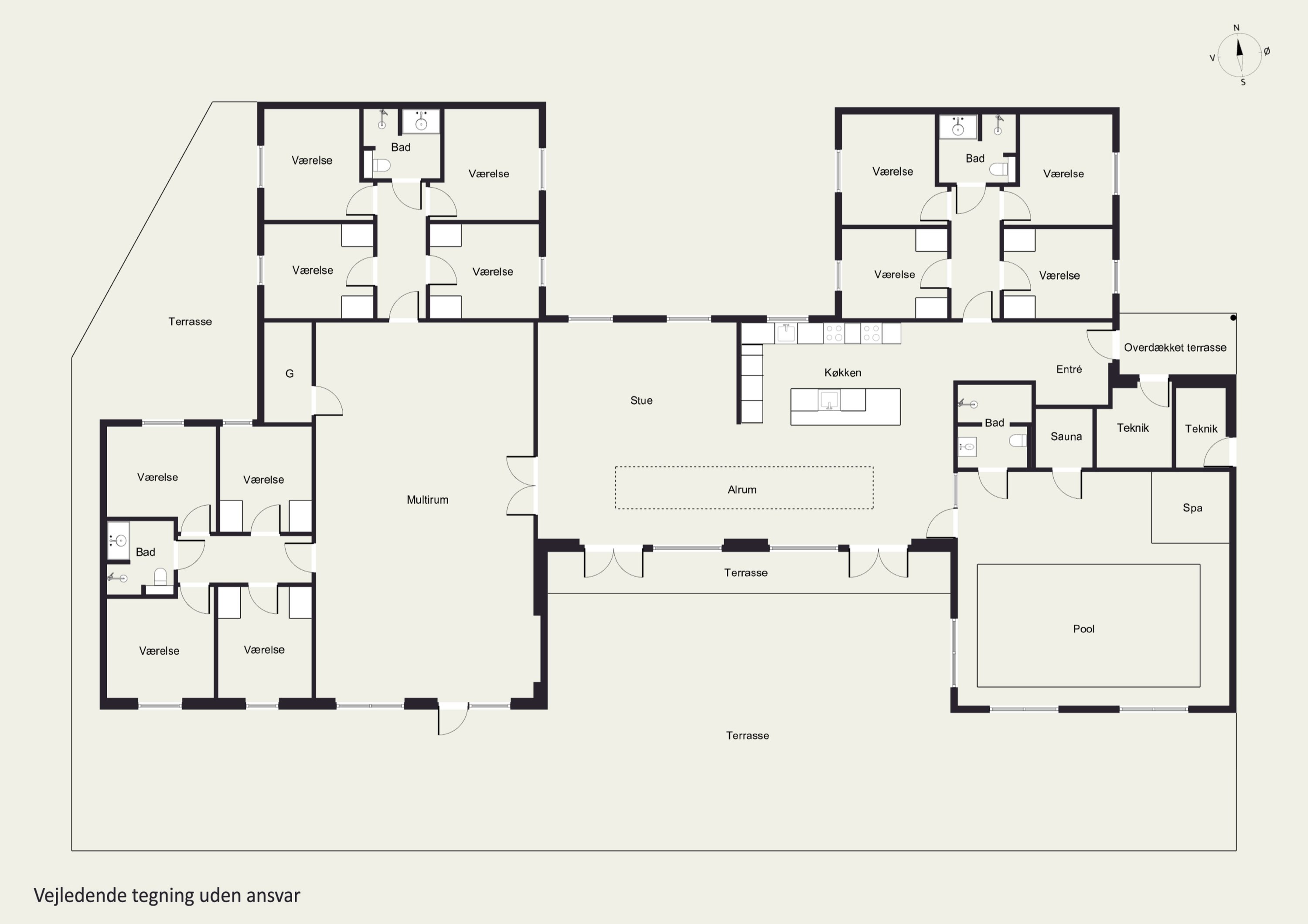 Plantegninger billede af Kallehaven 3, Åsendrup, 9480 Løkken
