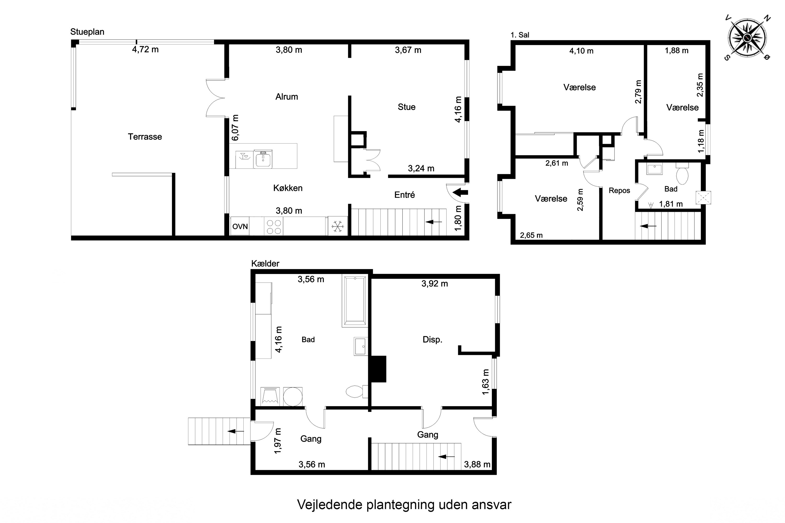 Plantegninger billede af Borchsvej 6, Bolbro, 5200 Odense V