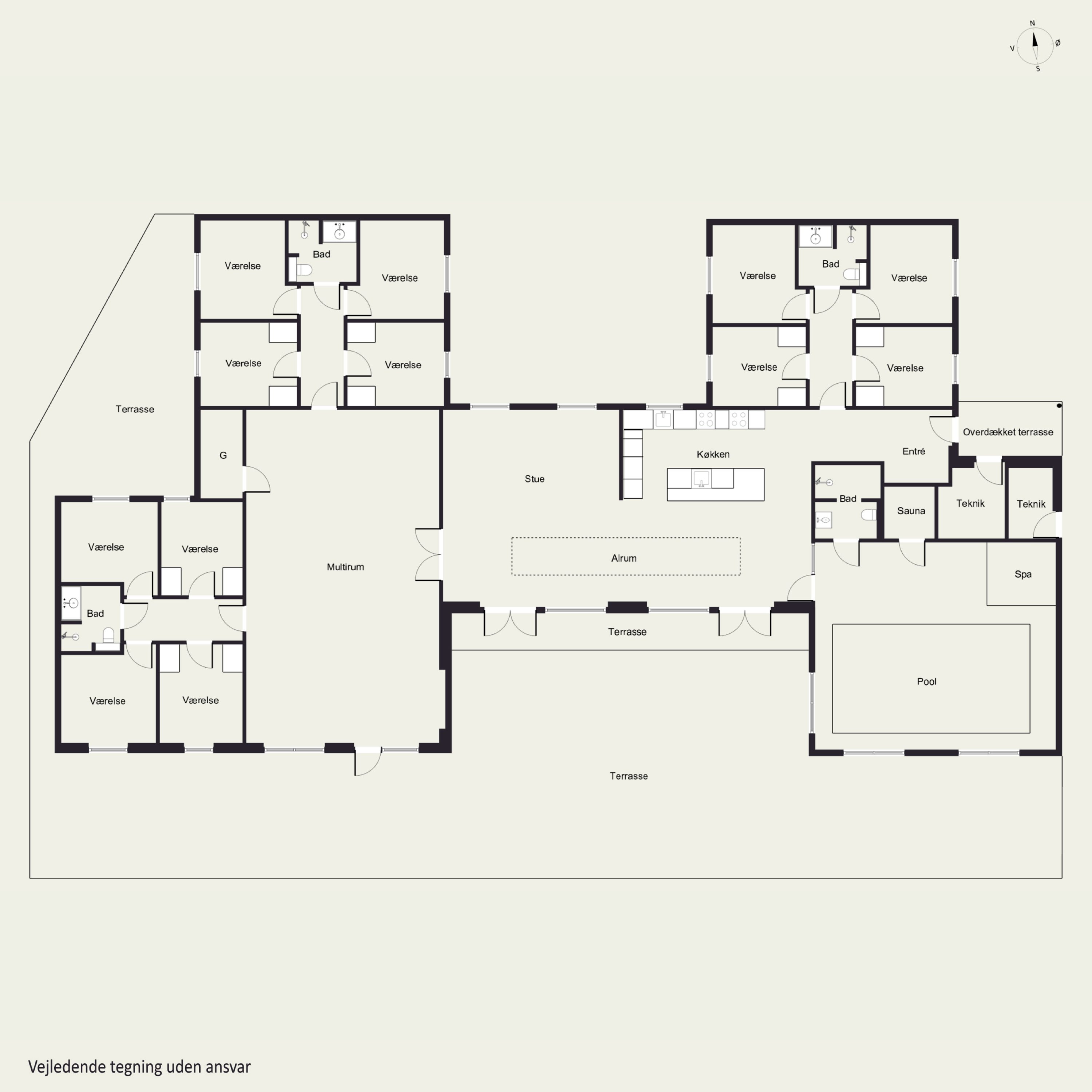 Plantegninger billede af Kallehaven 3, Åsendrup, 9480 Løkken