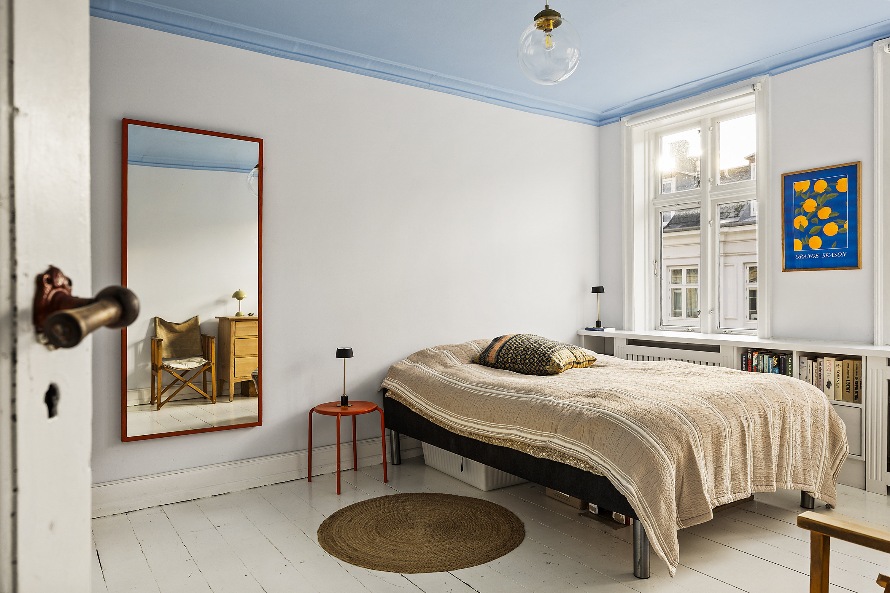 Fremhævet soveværelse billede i fuldskærmstilstand. Billede af Egegade 10, 5. th., 2200 København N