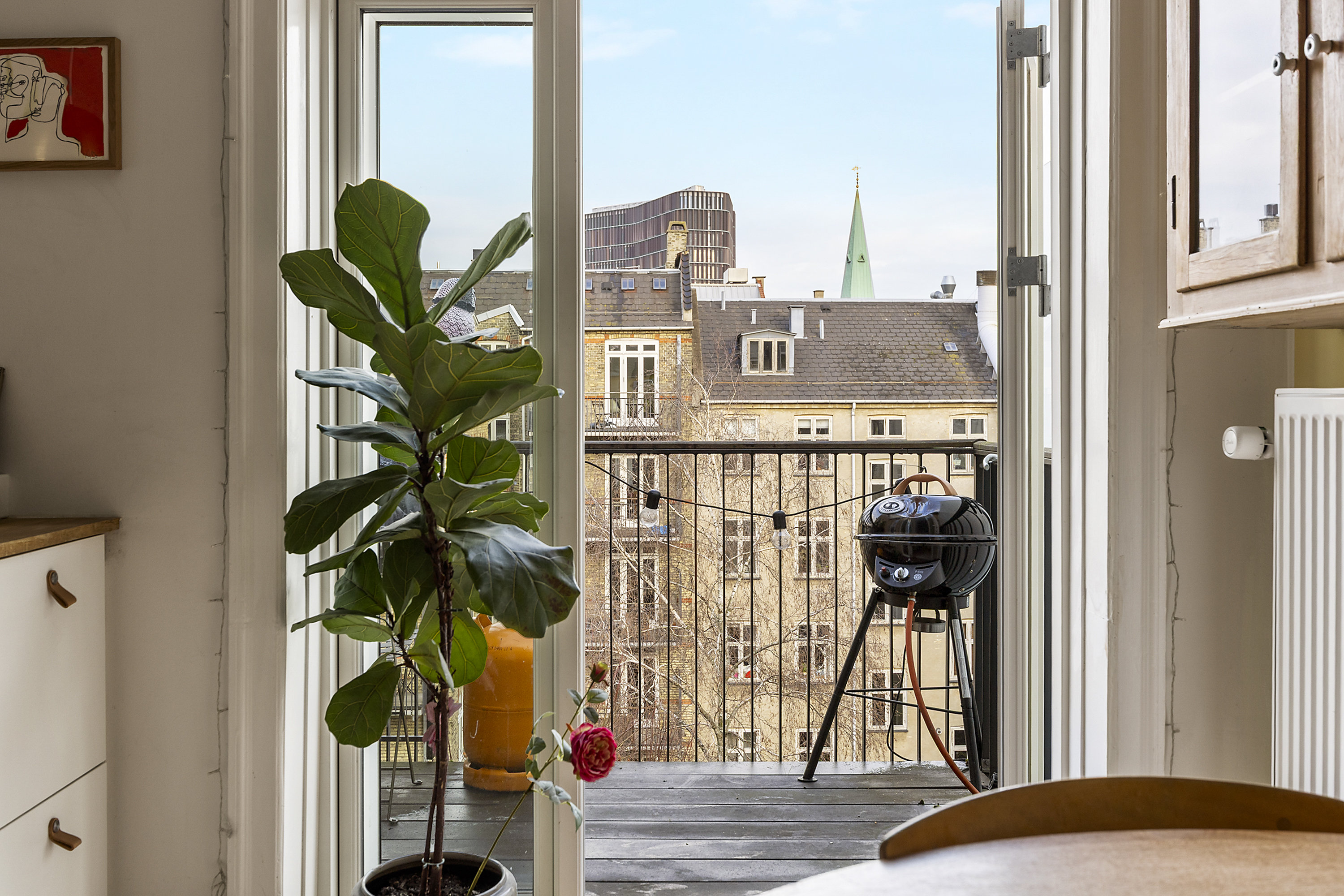 Fremhævet udsigt billede i fuldskærmstilstand. Billede af Egegade 10, 5. th., 2200 København N