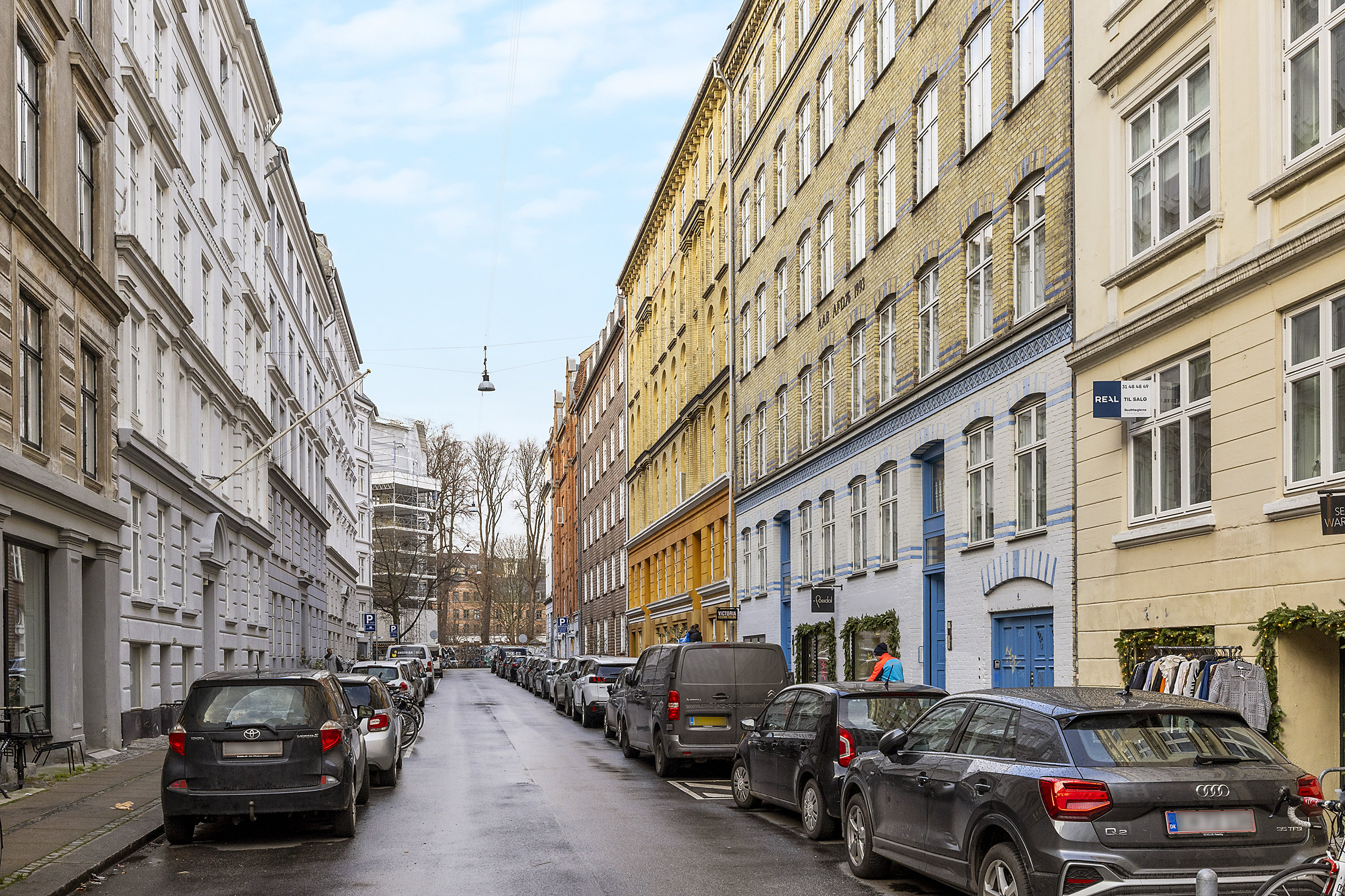 Fremhævet gade billede i fuldskærmstilstand. Billede af Egegade 10, 5. th., 2200 København N