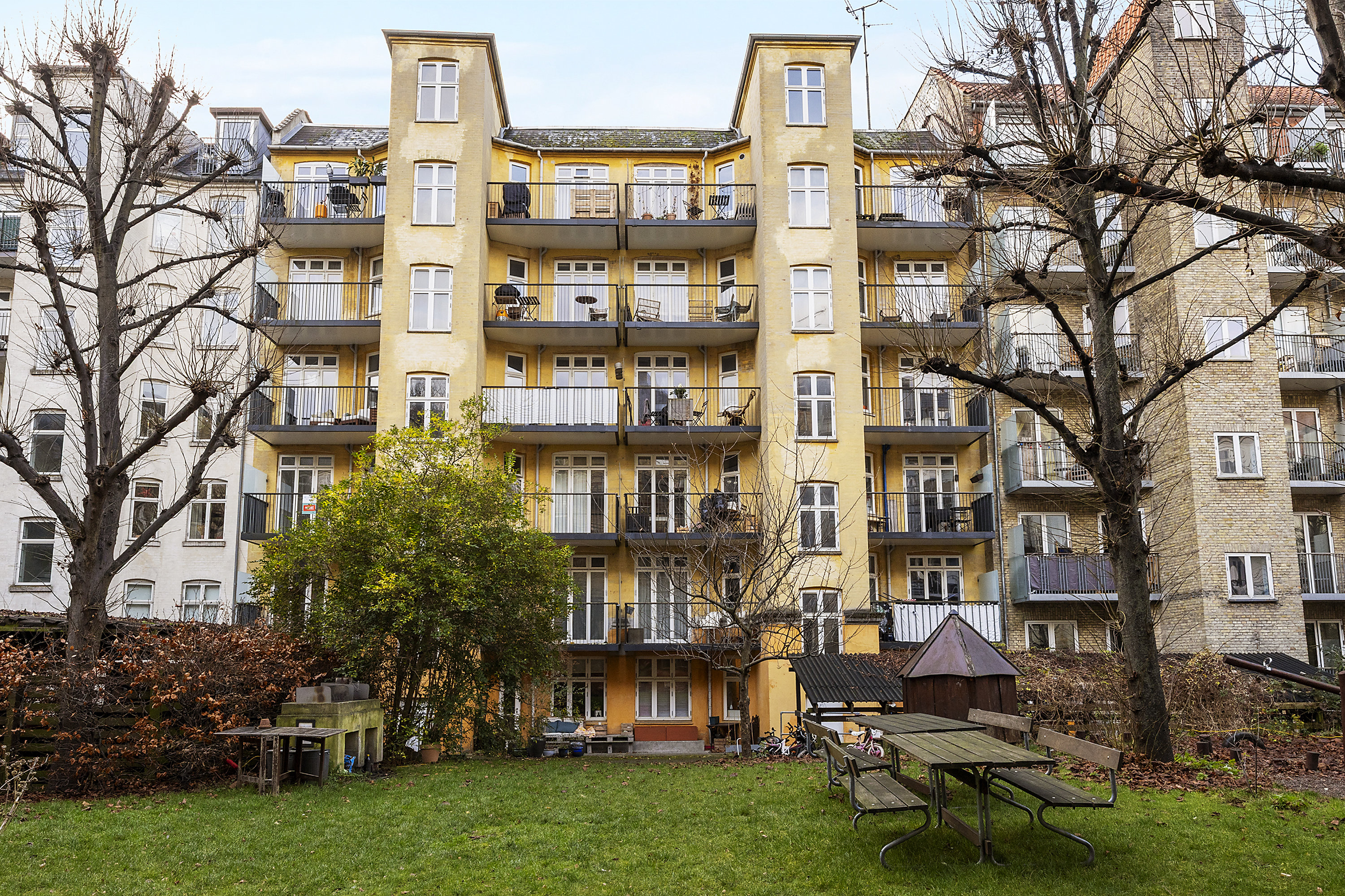 Fremhævet fælles areal billede i fuldskærmstilstand. Billede af Egegade 10, 5. th., 2200 København N