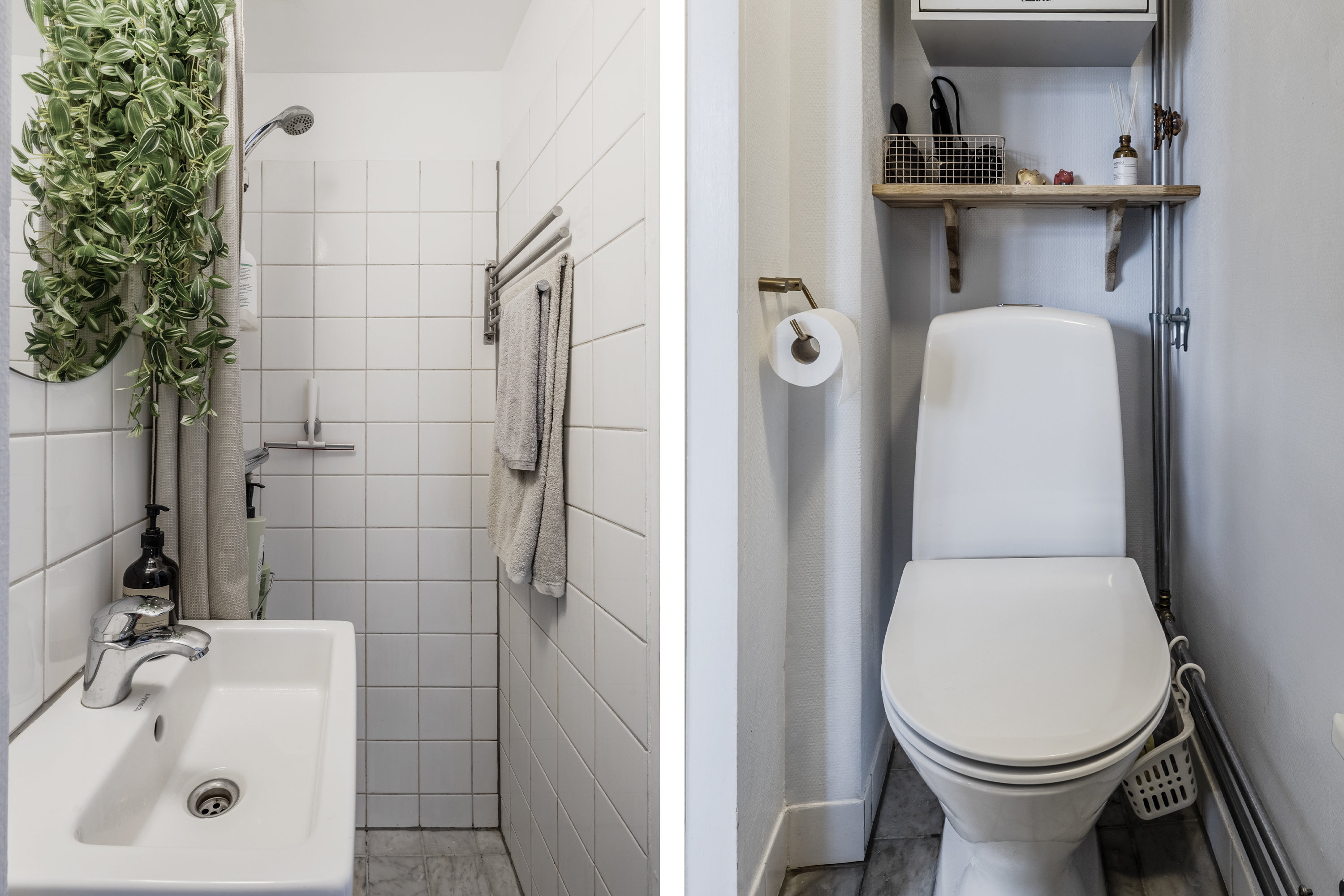 Fremhævet badeværelse billede i fuldskærmstilstand. Billede af Egegade 10, 5. th., 2200 København N