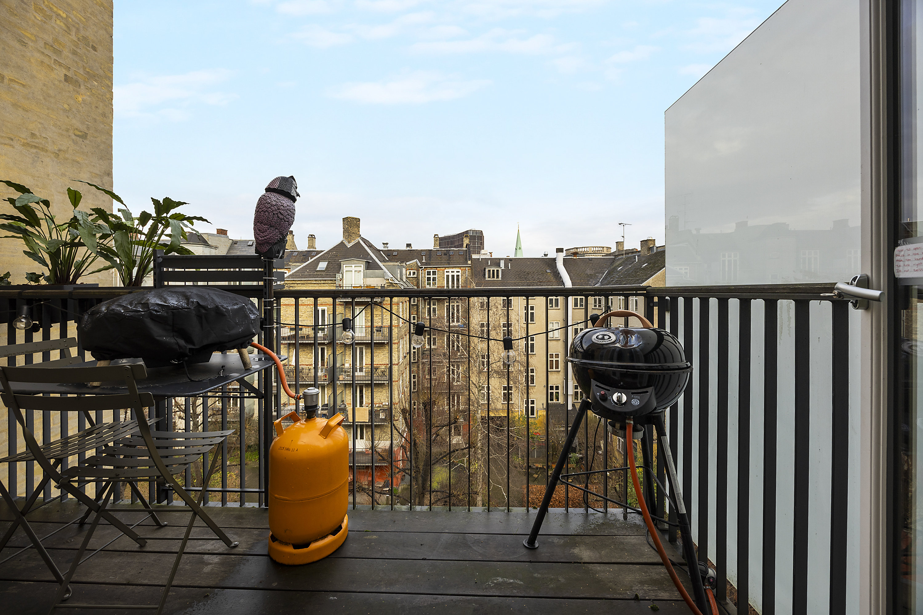 Fremhævet altan billede i fuldskærmstilstand. Billede af Egegade 10, 5. th., 2200 København N