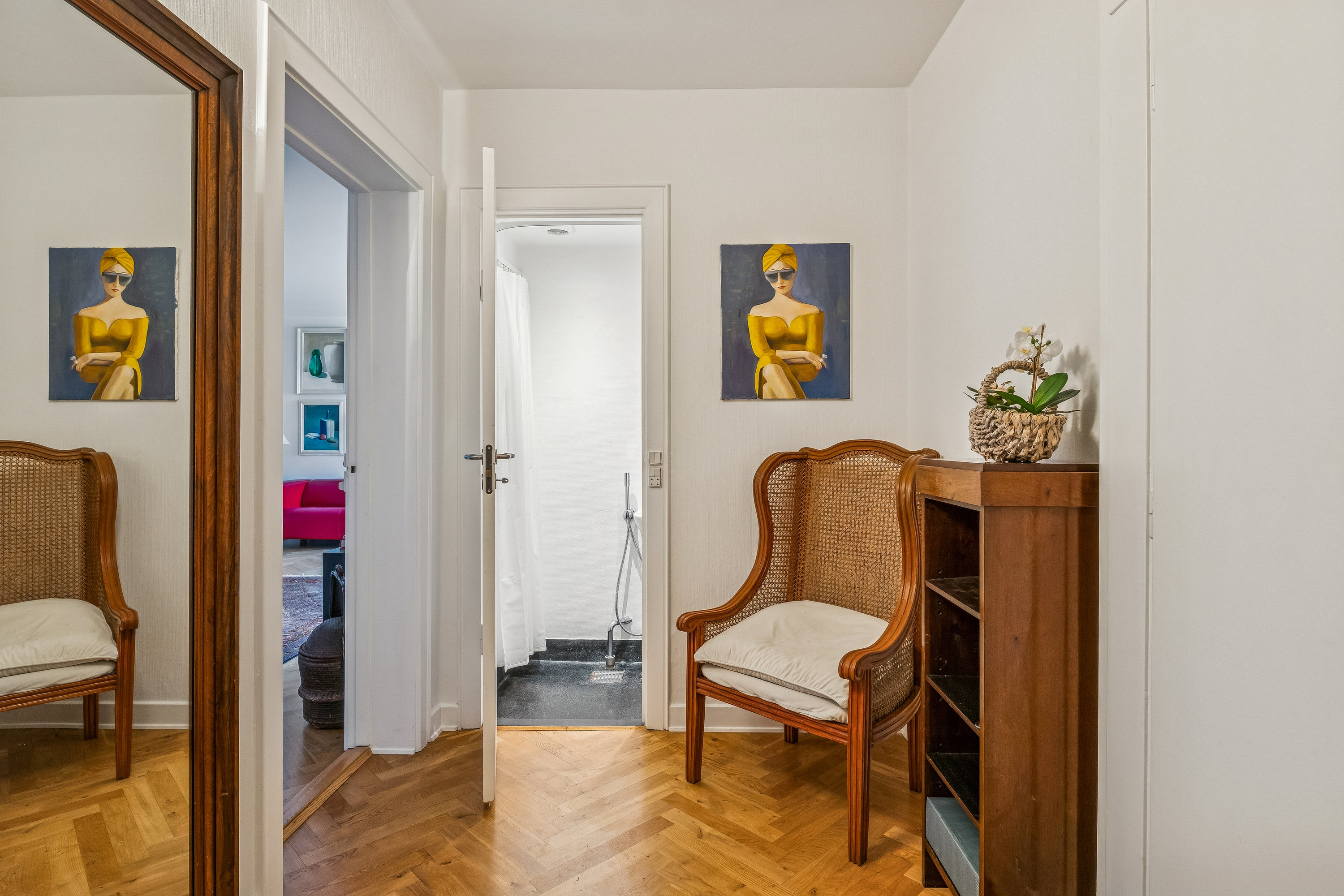 Fremhævet gang billede i fuldskærmstilstand. Billede af Rosbæksvej 1, st.. tv., 2100 København Ø