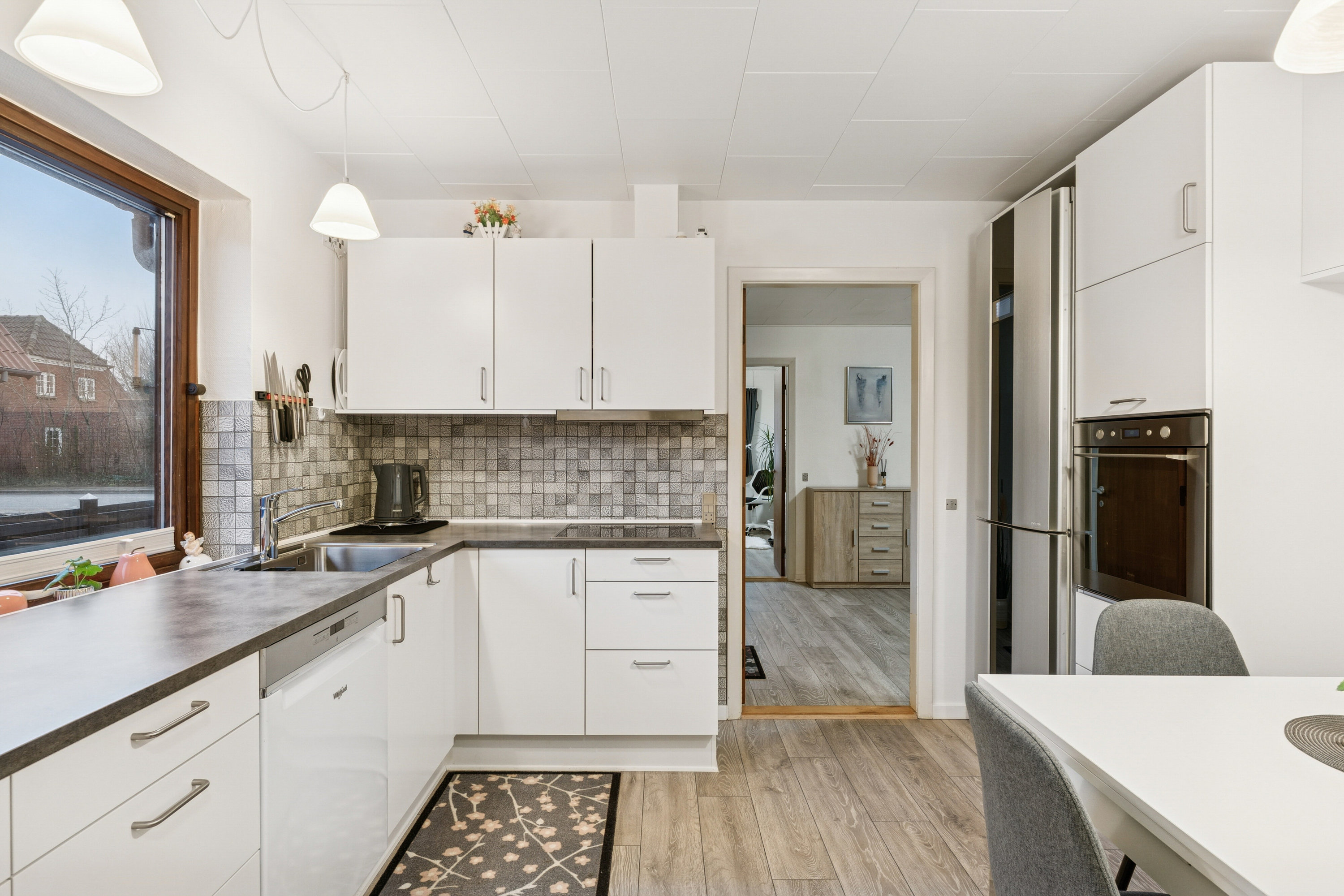 Fremhævet køkken billede i fuldskærmstilstand. Billede af Skolegade 5, Hvidbjerg, 7790 Thyholm