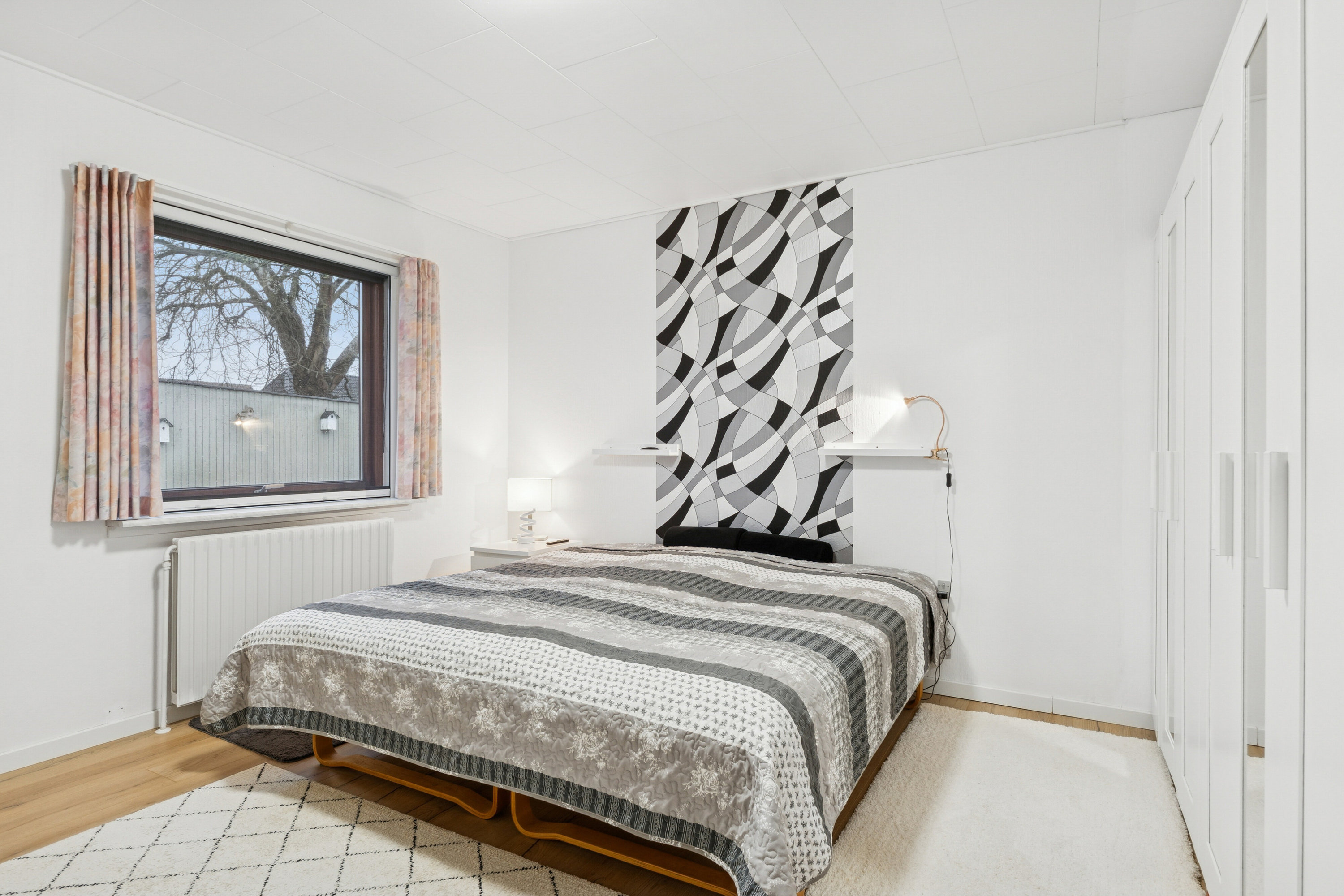 Fremhævet soveværelse billede i fuldskærmstilstand. Billede af Skolegade 5, Hvidbjerg, 7790 Thyholm