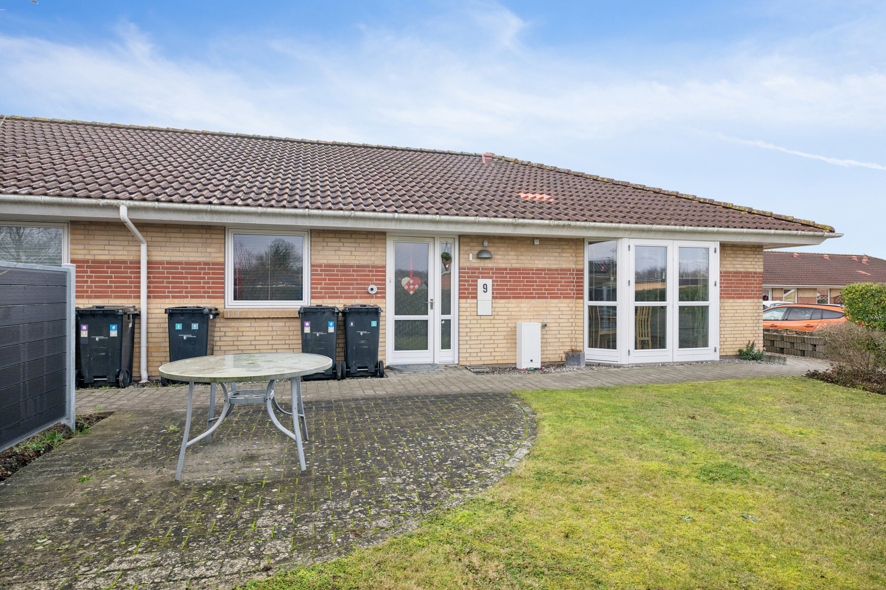 Miniaturebillede 1: set fra haven. Billede af Skæppevej 9, 4760 Vordingborg