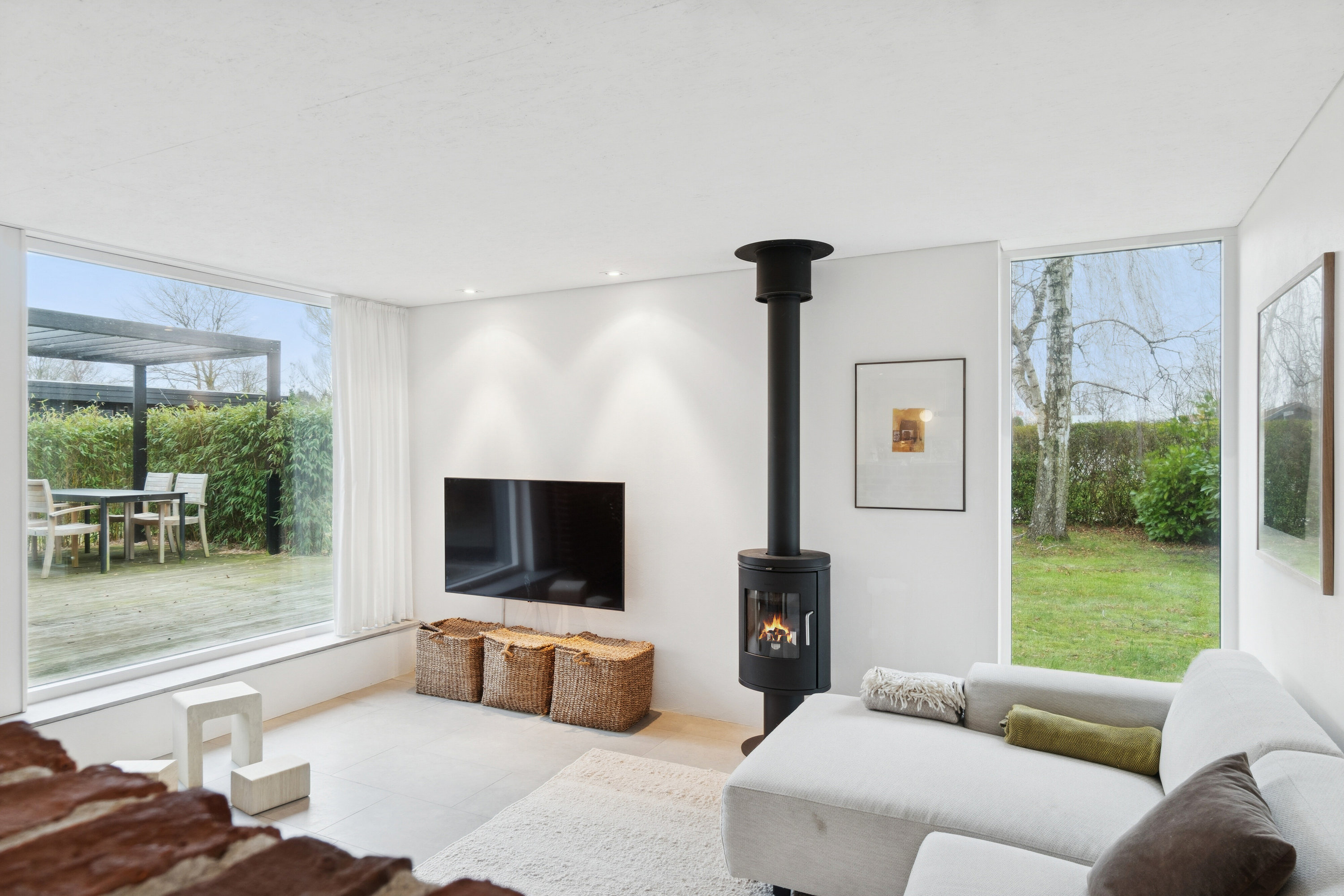 Miniaturebillede 1: stue. Billede af Eghovedvej 57, 8340 Malling