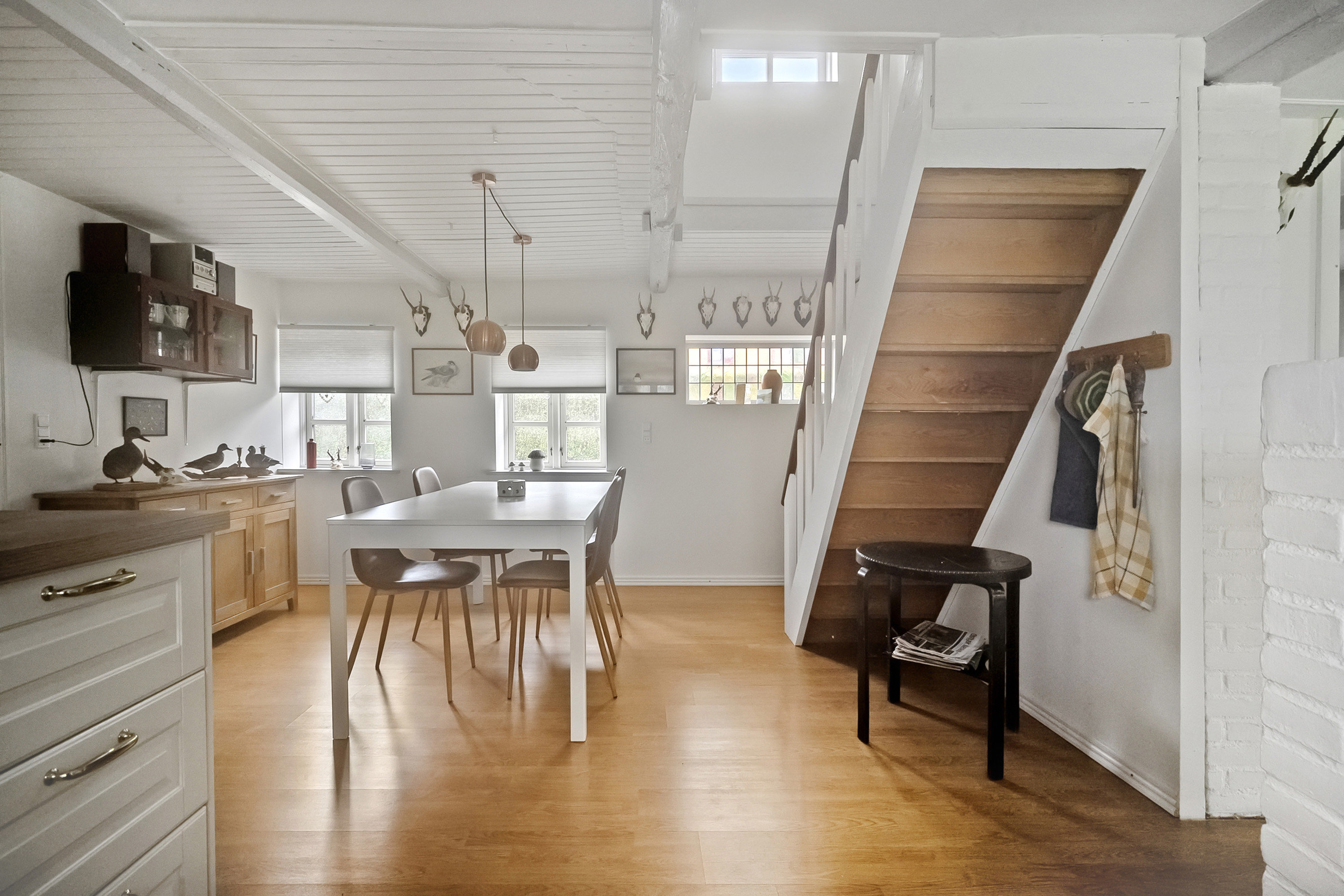 Fremhævet spisestue billede i fuldskærmstilstand. Billede af Sandbjergvej 14, Søvind, 8700 Horsens