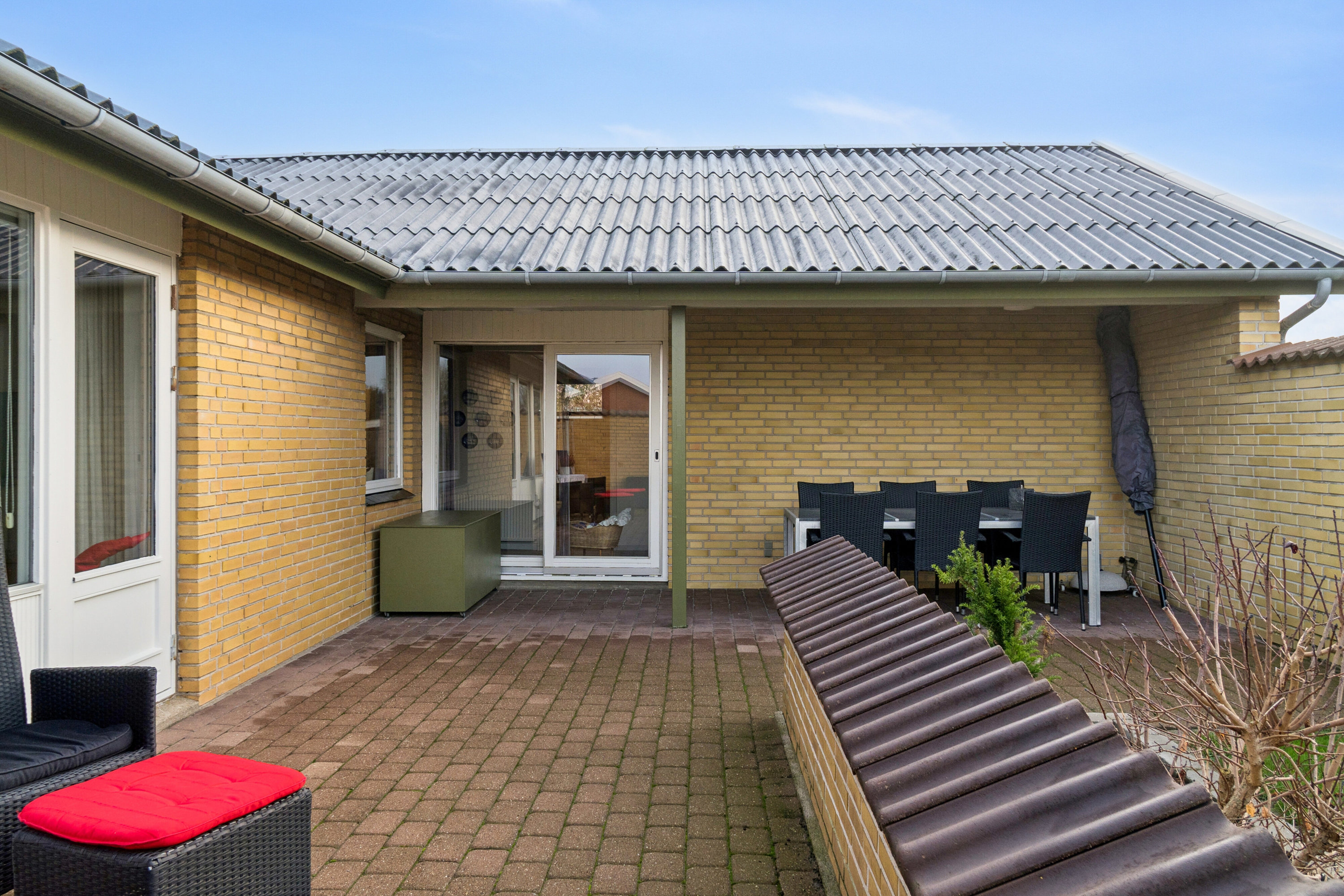 Fremhævet terrasse billede i fuldskærmstilstand. Billede af Agervej 3, 4400 Kalundborg