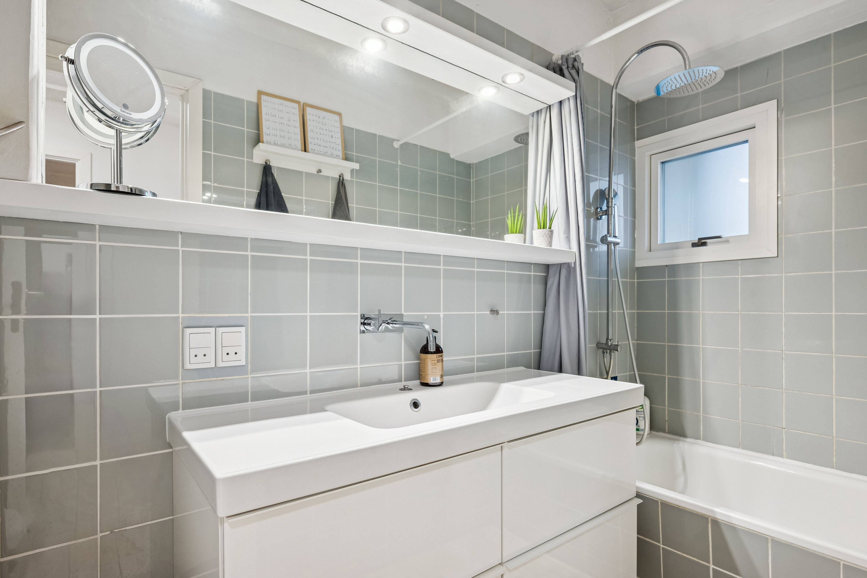 Fremhævet badeværelse billede i fuldskærmstilstand. Billede af Kantorvænget 10, st.. 282., 8240 Risskov