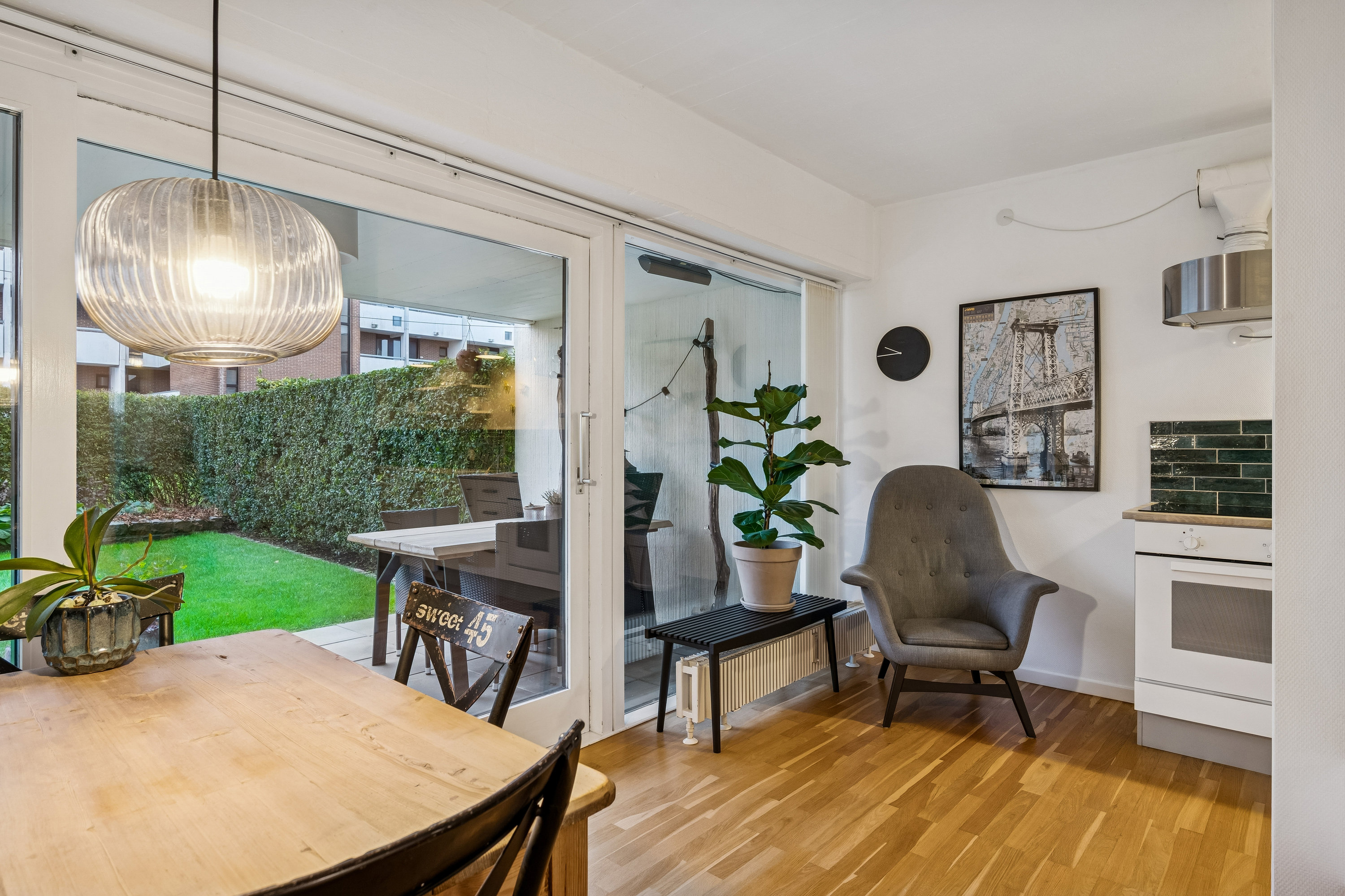 Miniaturebillede 2: stue. Billede af Kantorvænget 10, st.. 282., 8240 Risskov