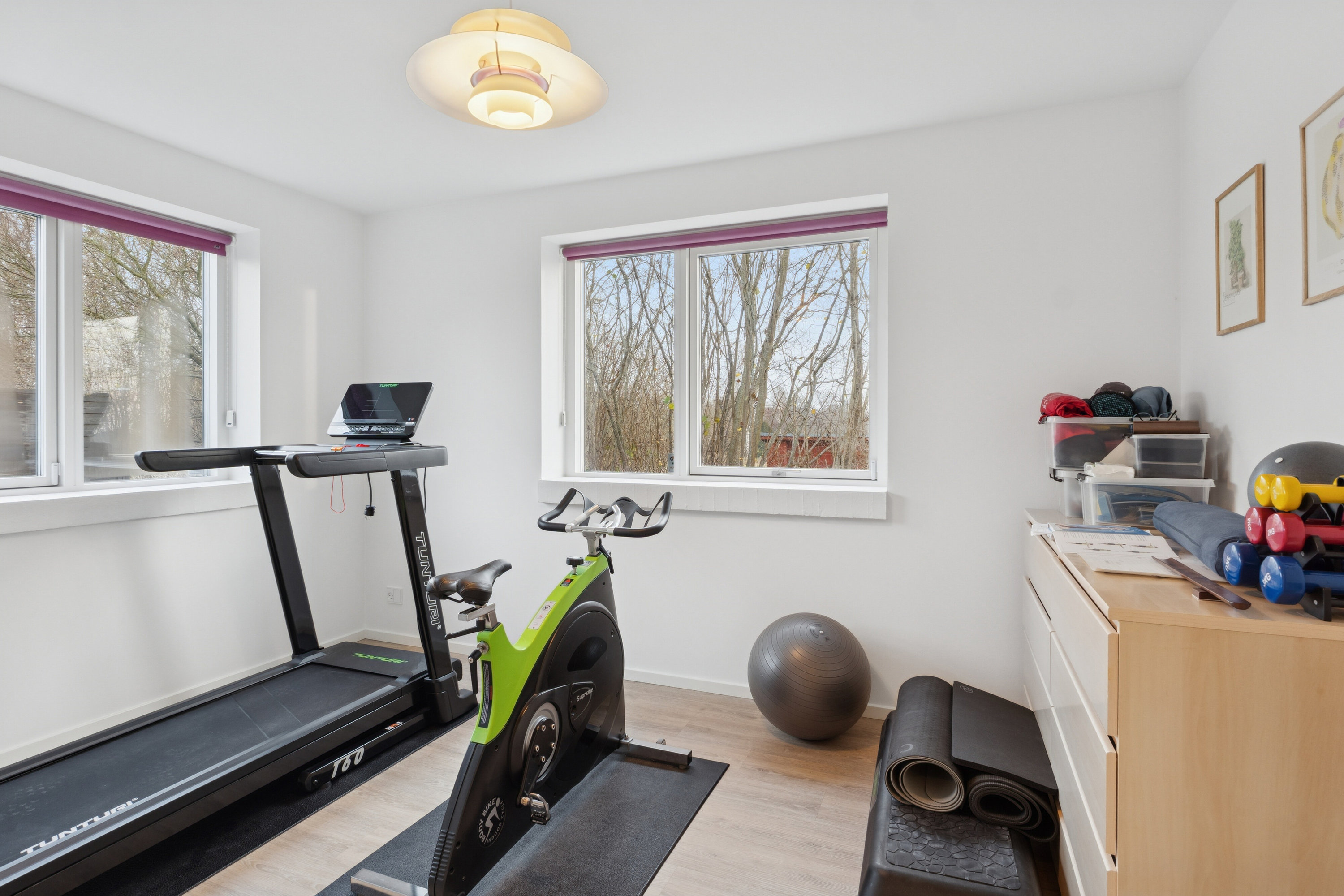Fremhævet motionsrum billede i fuldskærmstilstand. Billede af Vintervej 7, 4654 Faxe Ladeplads