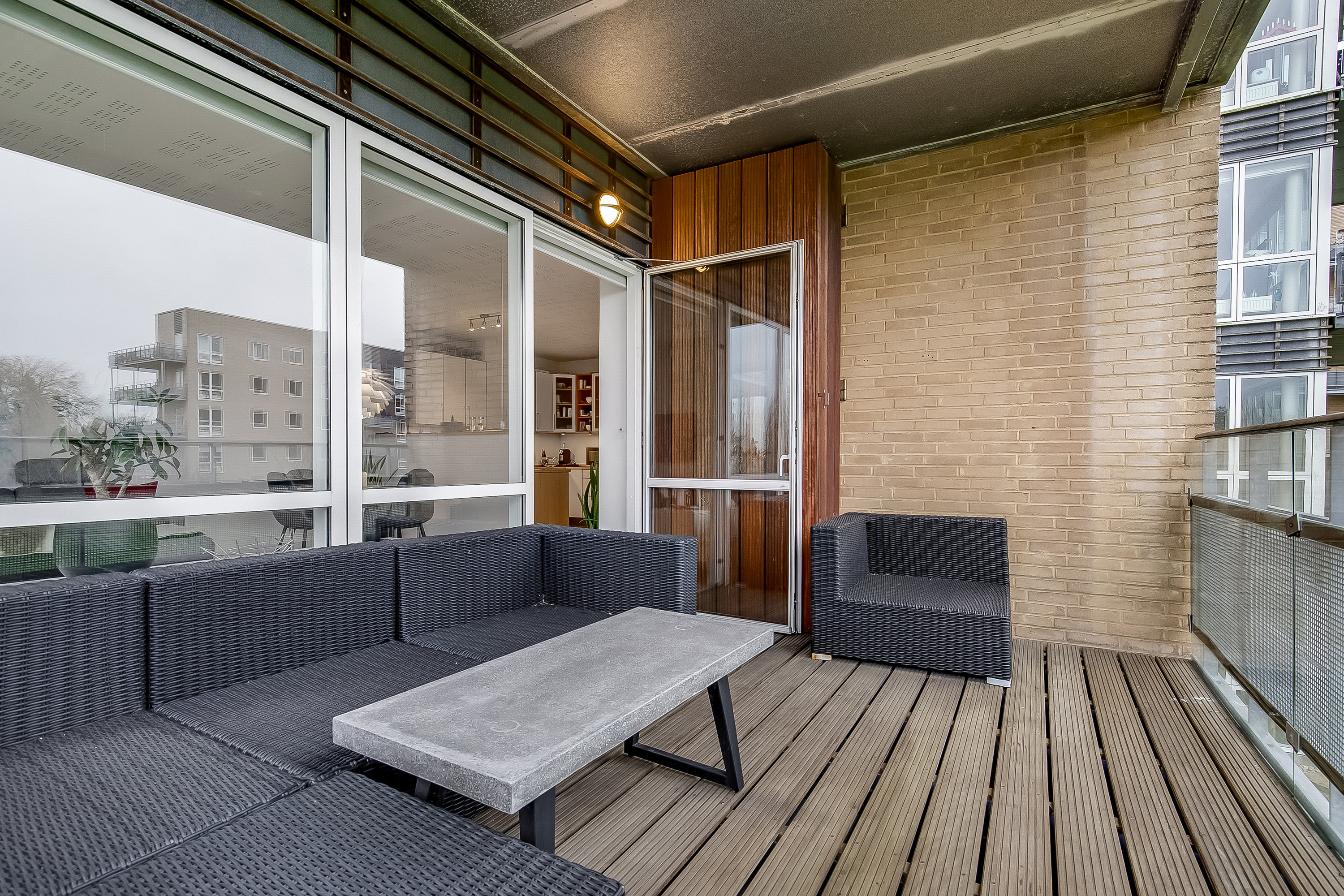 Miniaturebillede 2: altan. Billede af Tvedvej 71, 1. mf., 6000 Kolding