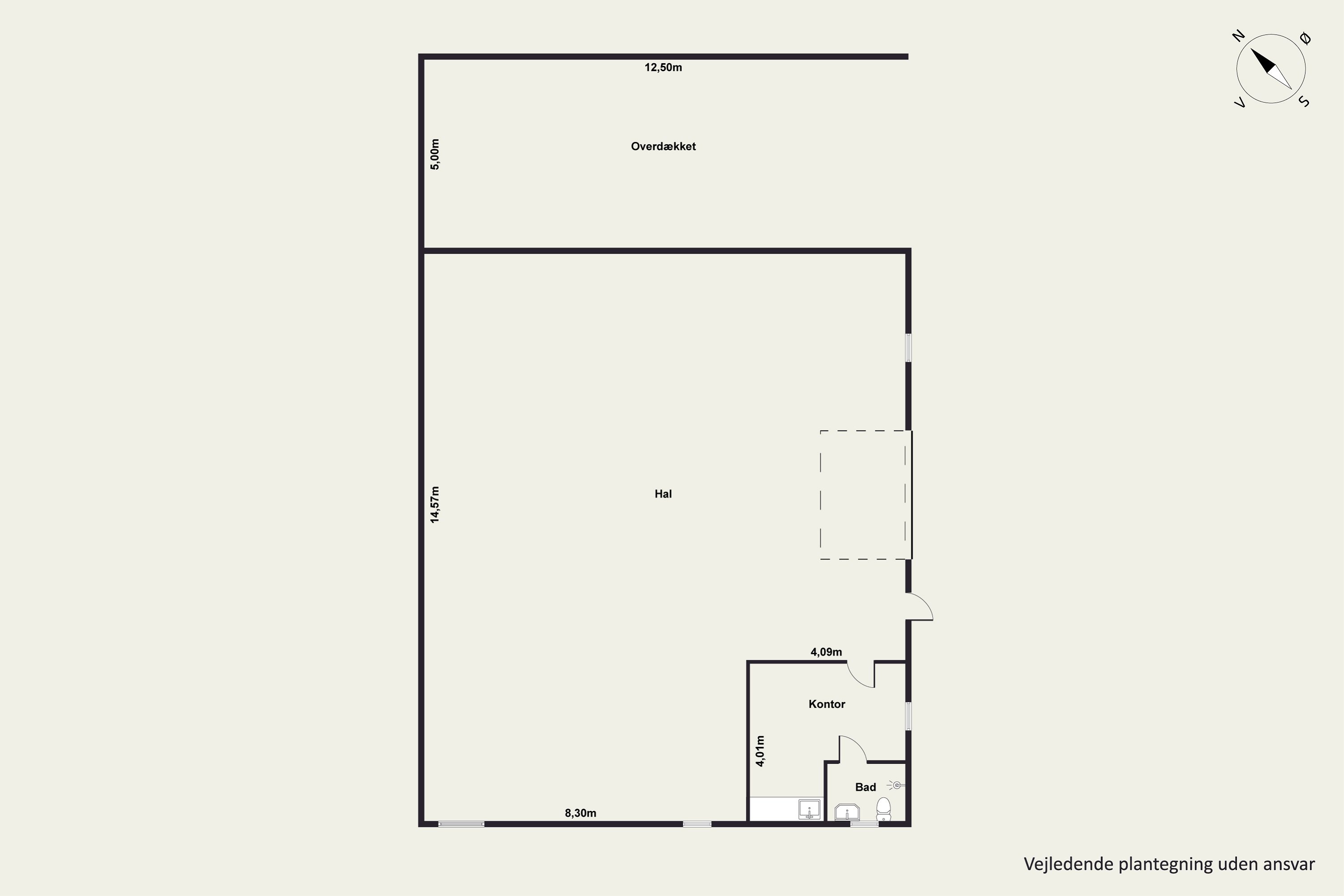 Plantegninger billede af Hou Engvej 100, Melholt, 9340 Asaa