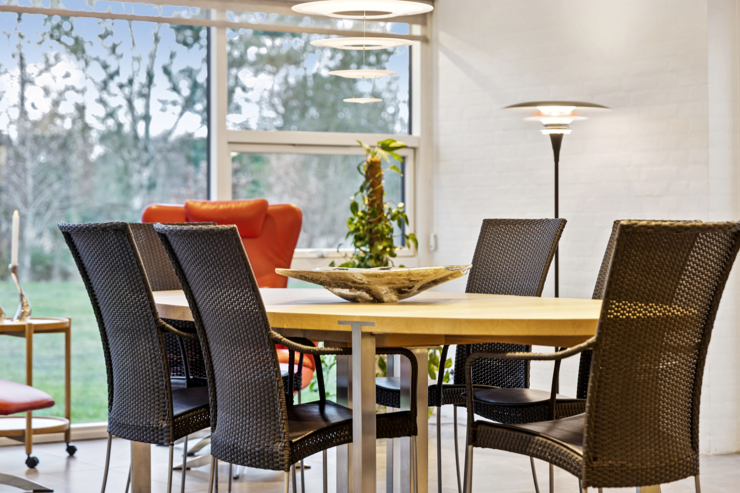 Fremhævet stue billede i fuldskærmstilstand. Billede af Hou Engvej 100, Melholt, 9340 Asaa