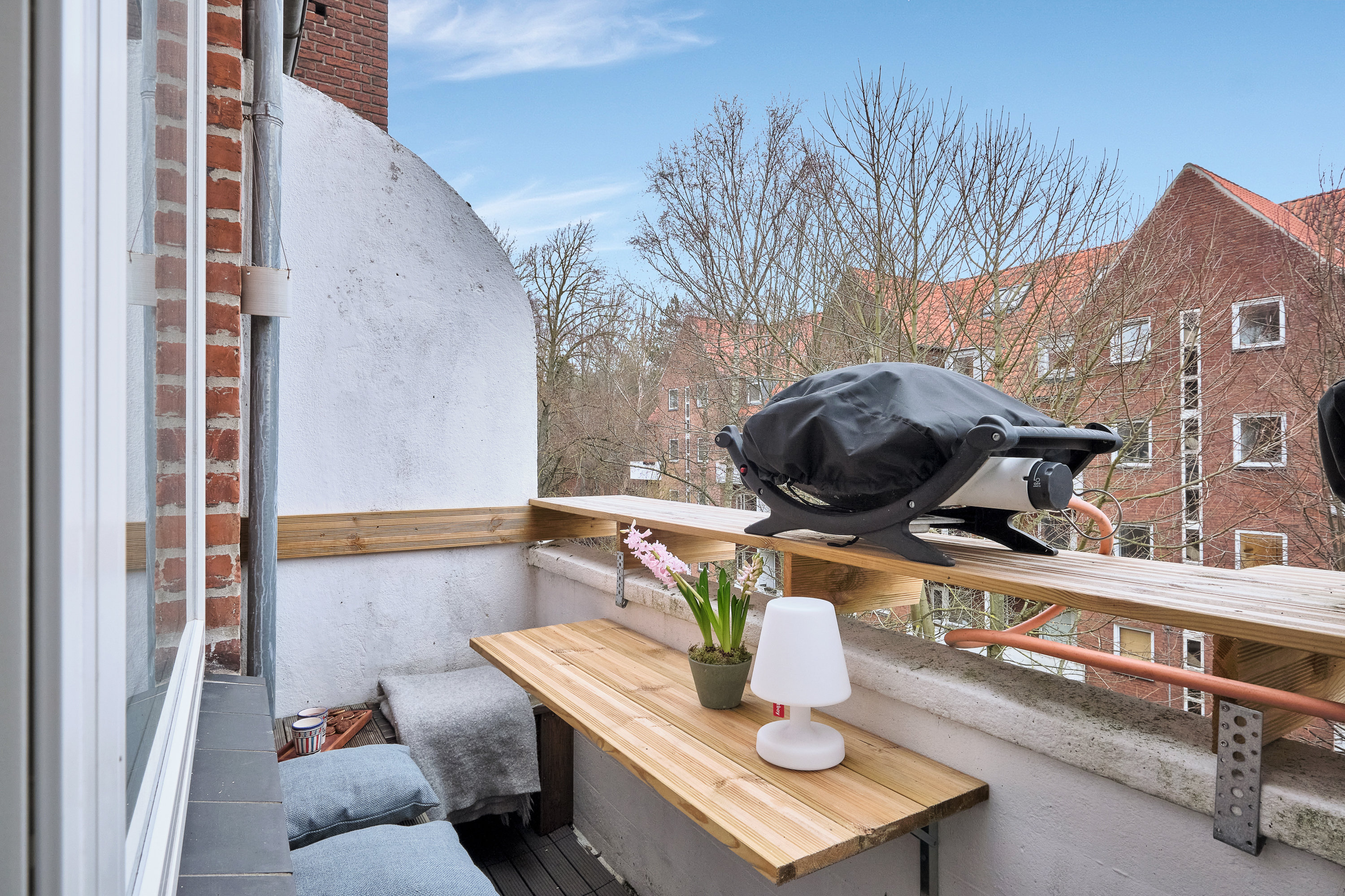 Fremhævet altan billede i fuldskærmstilstand. Billede af Silkeborgvej 114, 2. tv., 8000 Aarhus C