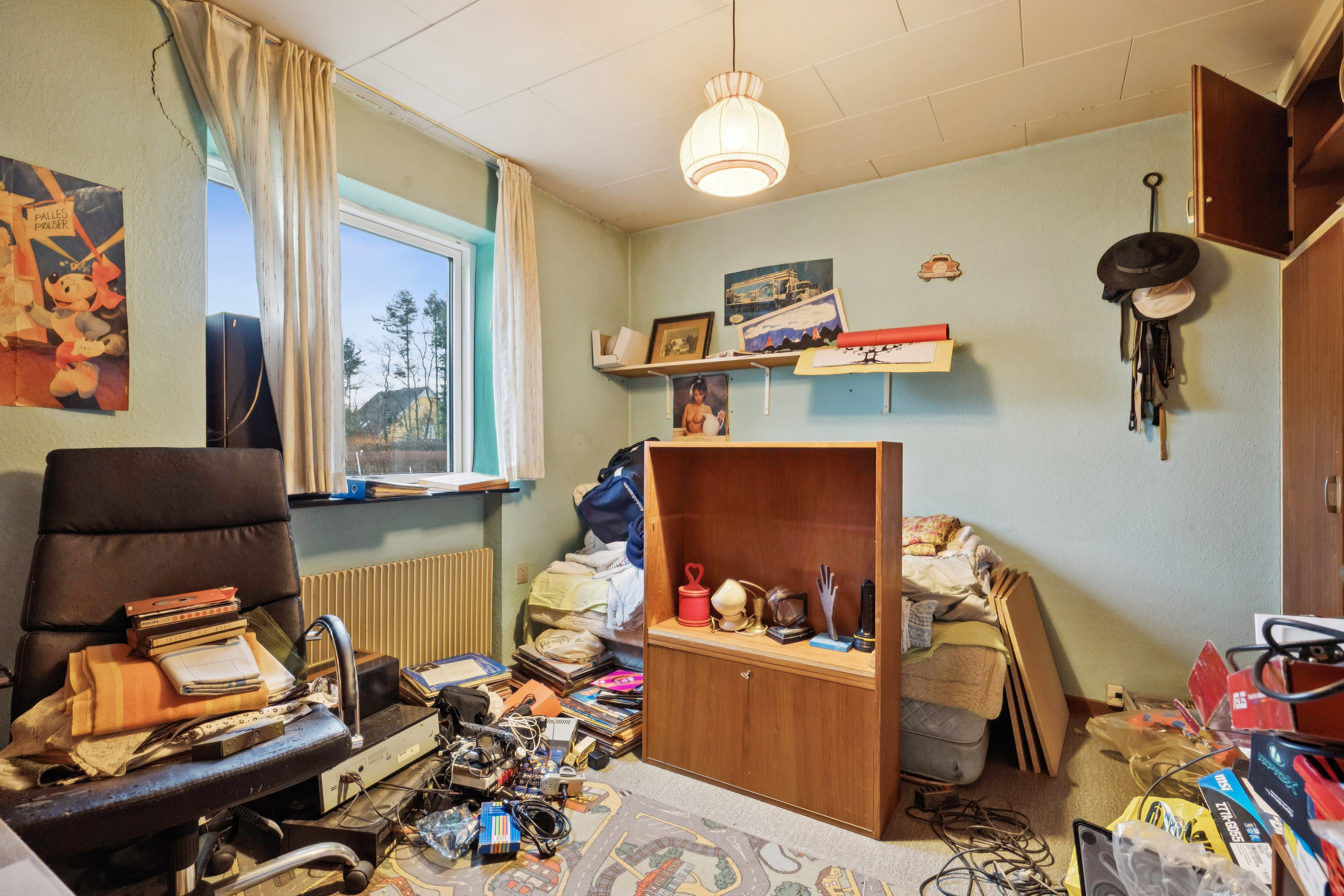 Fremhævet stue billede i fuldskærmstilstand. Billede af Nyvasen 6, Udbyhøj, 8970 Havndal