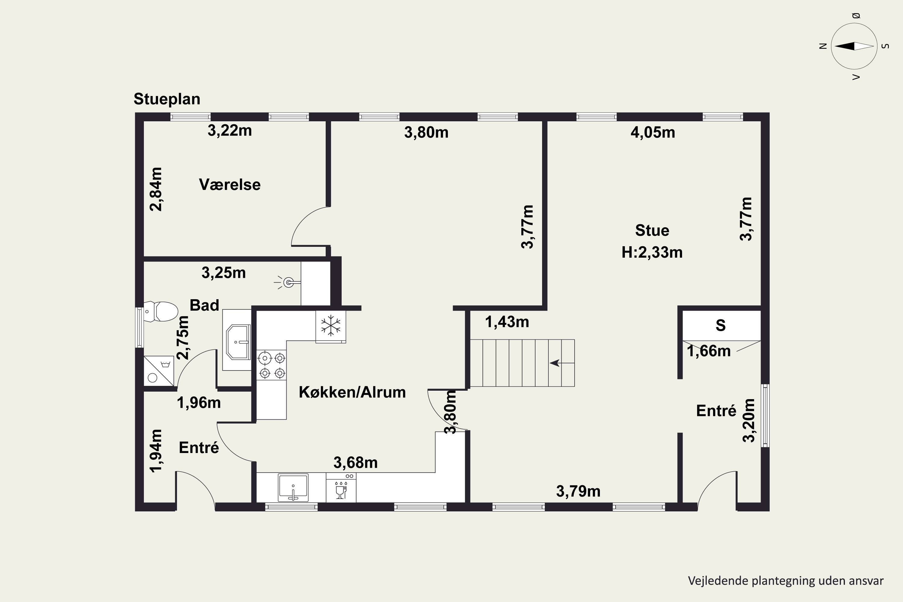 Plantegninger billede af Ll Gandrupgårdsvej 4, Gandrup, 9510 Arden