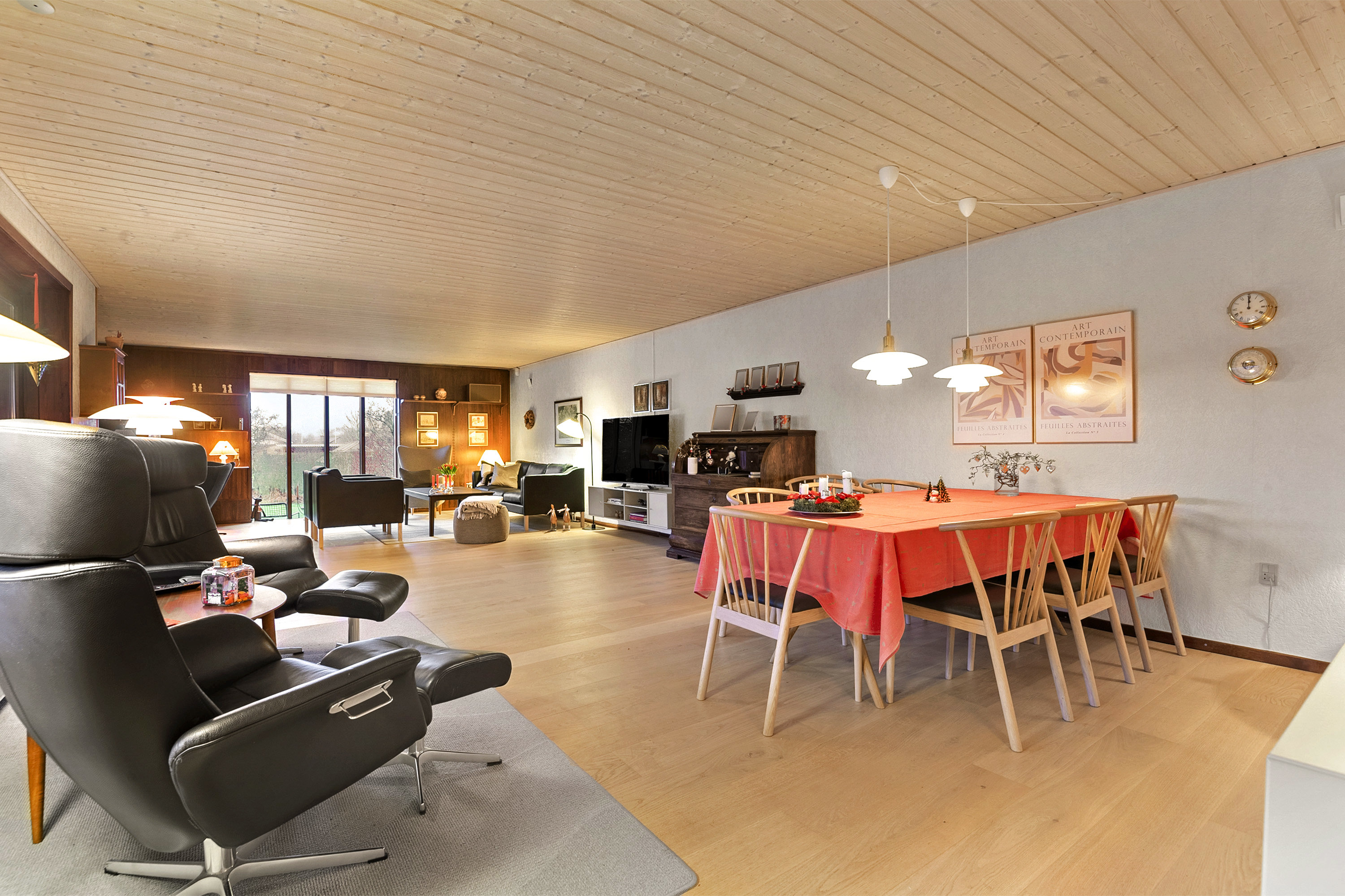 Fremhævet spisestue billede i fuldskærmstilstand. Billede af Bygvænget 9, 6800 Varde