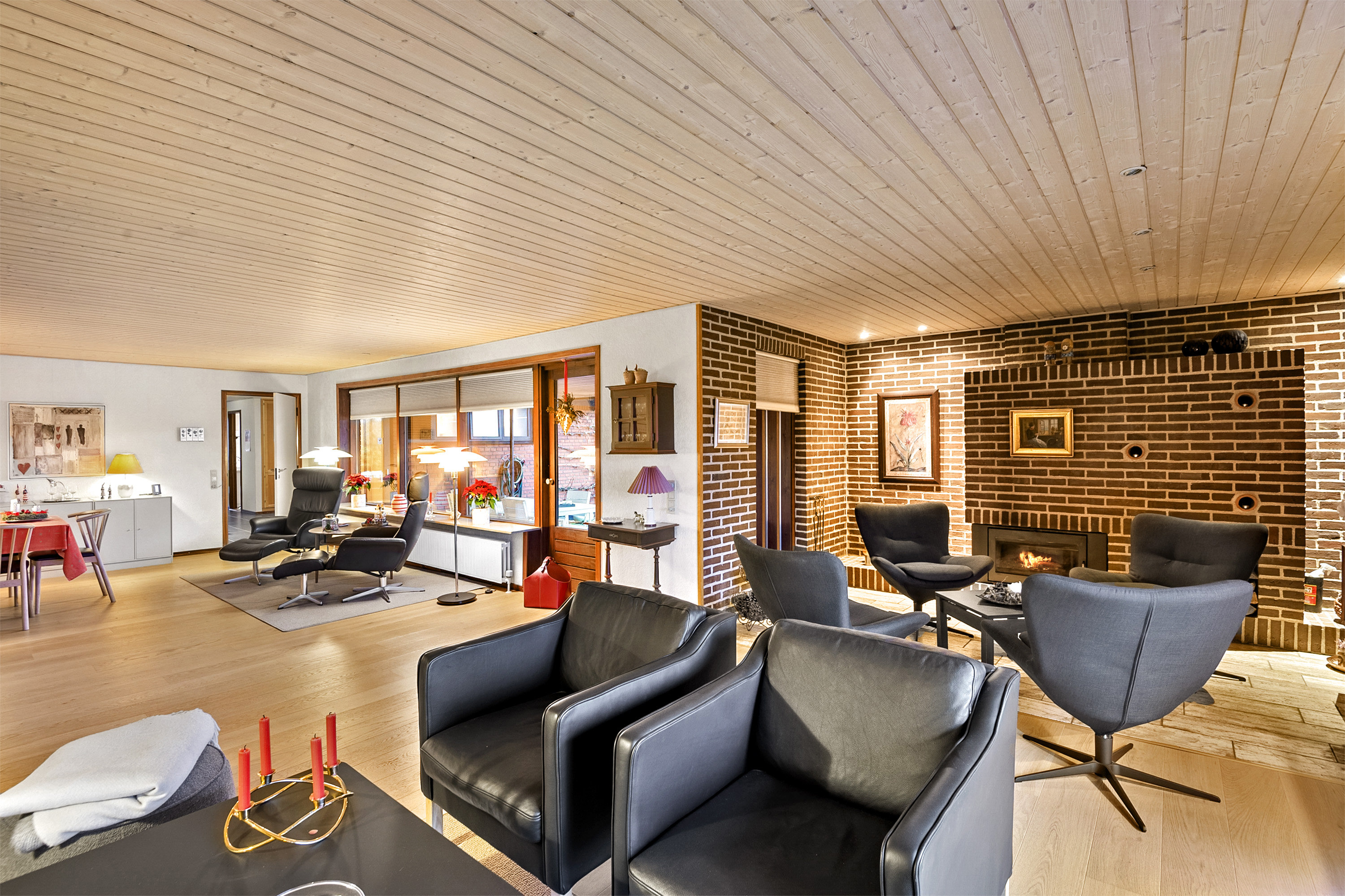 Fremhævet stue billede i fuldskærmstilstand. Billede af Bygvænget 9, 6800 Varde