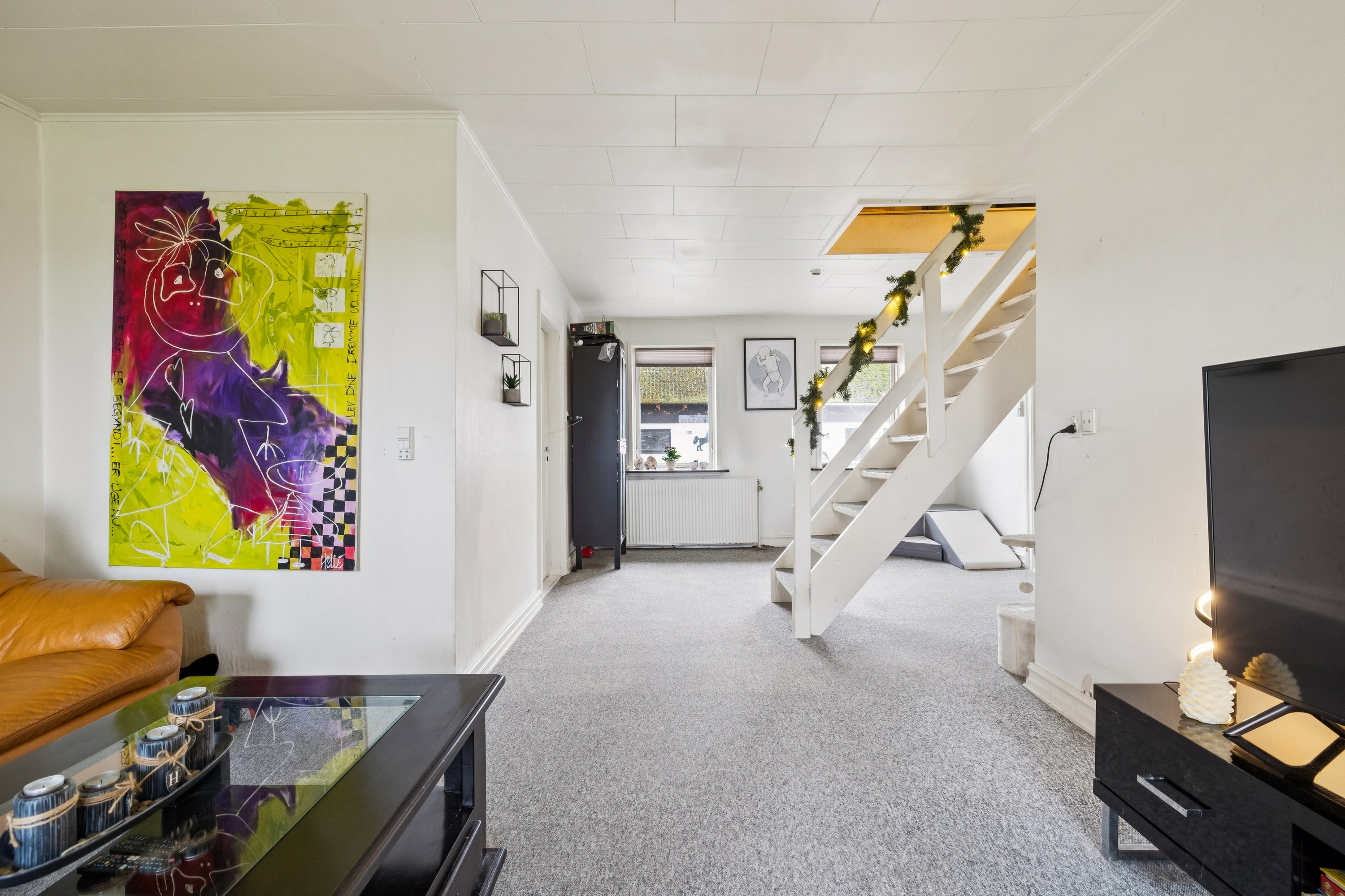 Fremhævet stue billede i fuldskærmstilstand. Billede af Ll Gandrupgårdsvej 4, Gandrup, 9510 Arden