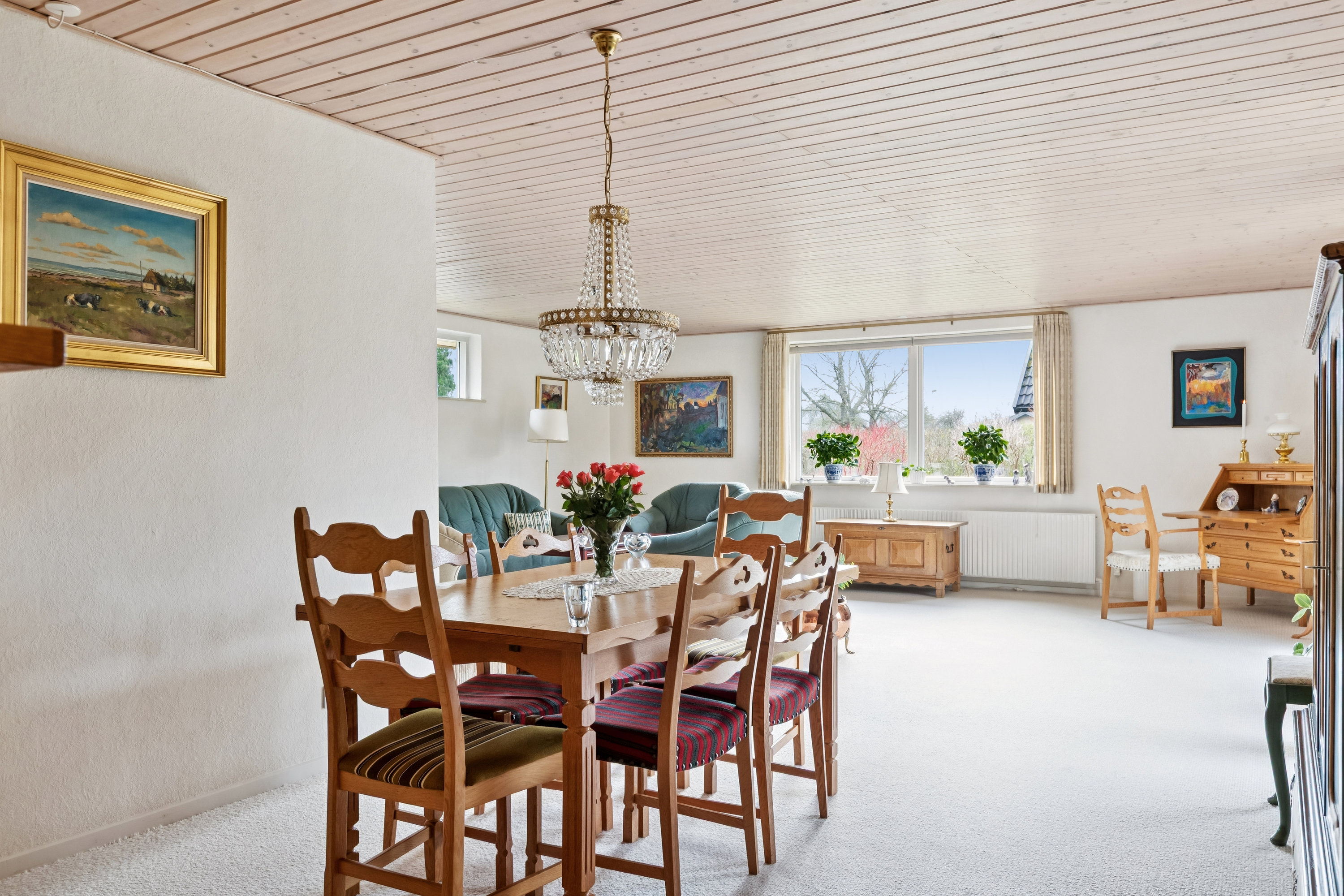 Fremhævet stue billede i fuldskærmstilstand. Billede af Søbæksvej 16, 4450 Jyderup