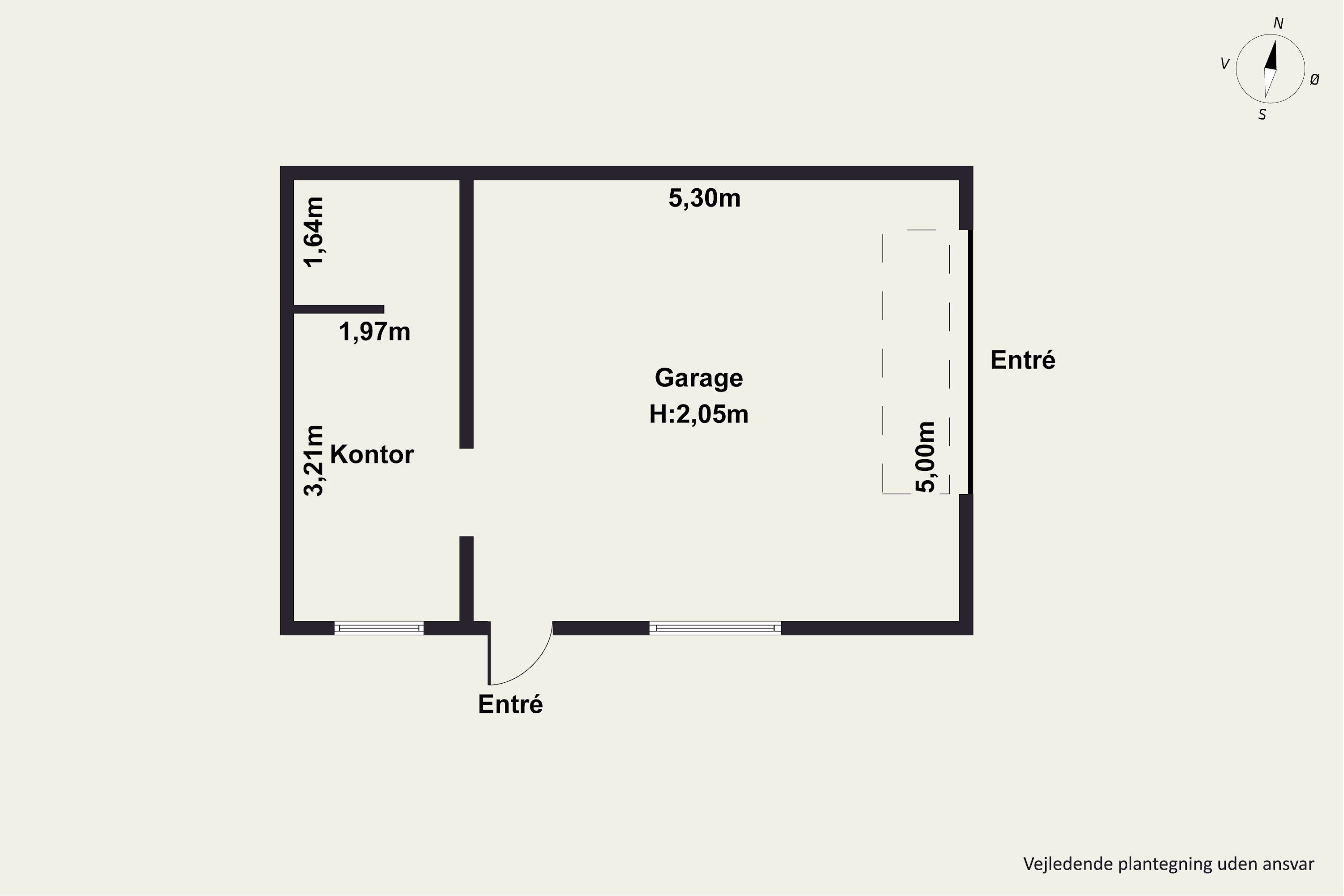 Plantegninger billede af Søbæksvej 16, 4450 Jyderup