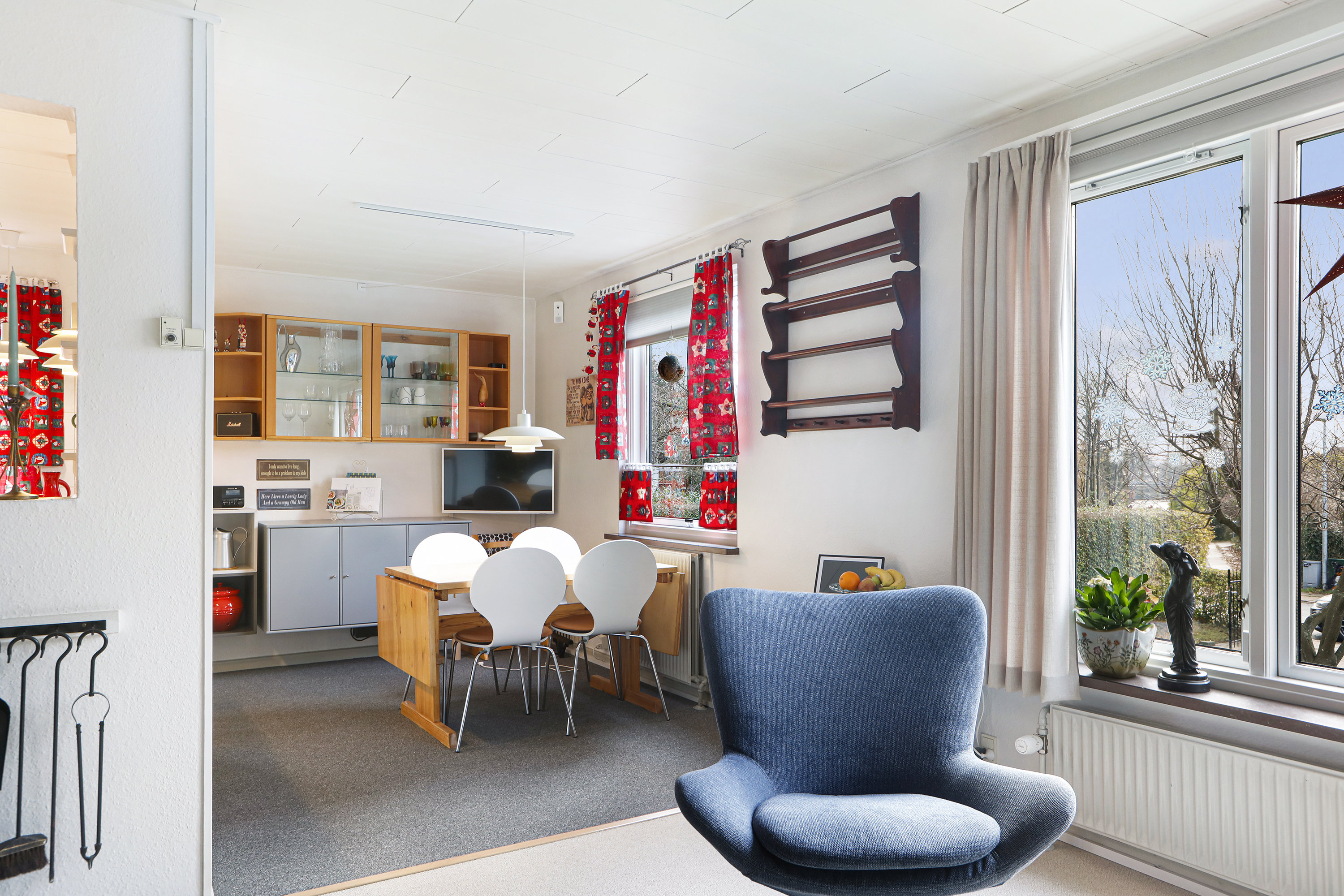 Fremhævet stue billede i fuldskærmstilstand. Billede af Marievej 24, 2740 Skovlunde