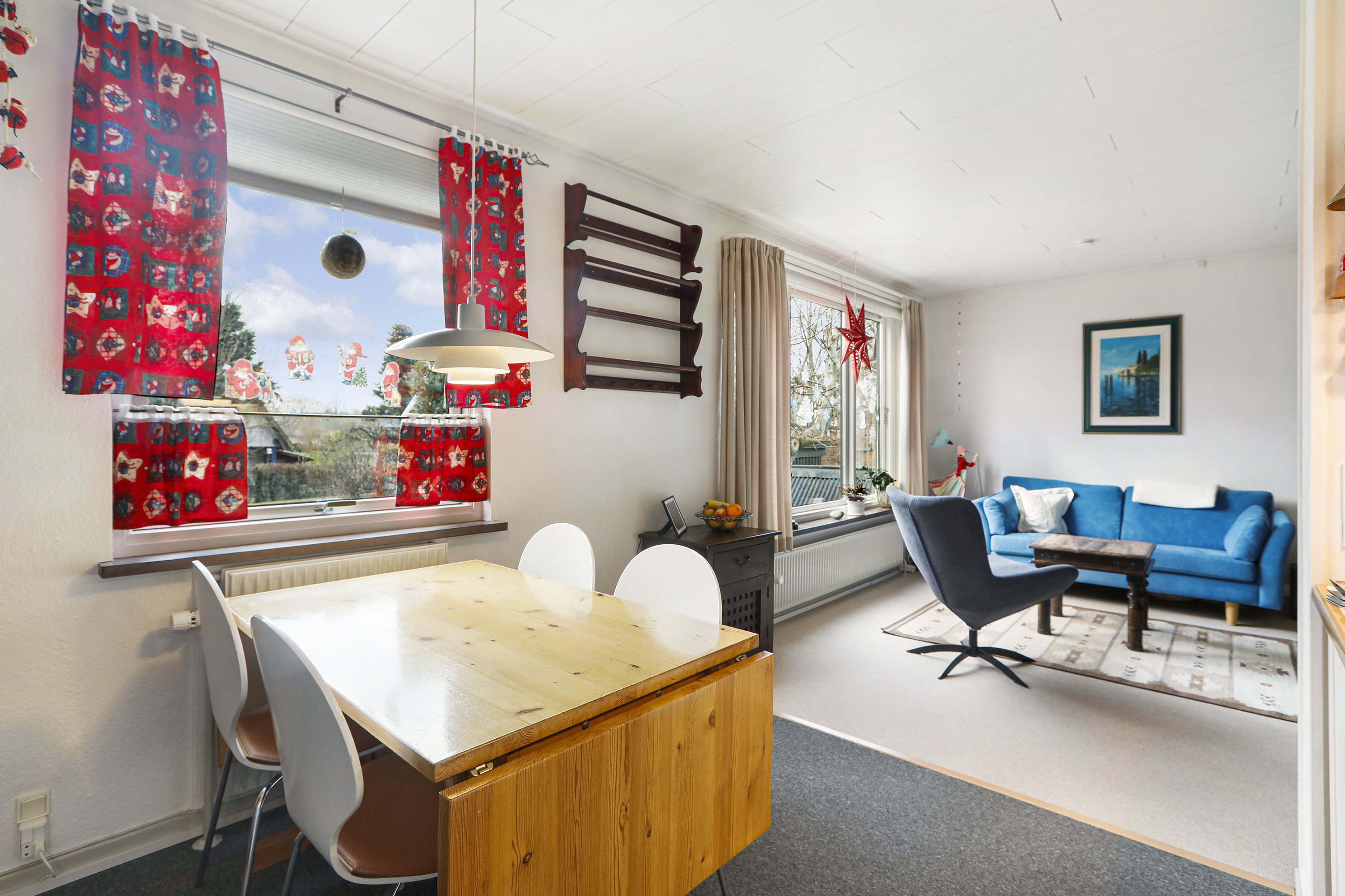 Fremhævet stue billede i fuldskærmstilstand. Billede af Marievej 24, 2740 Skovlunde