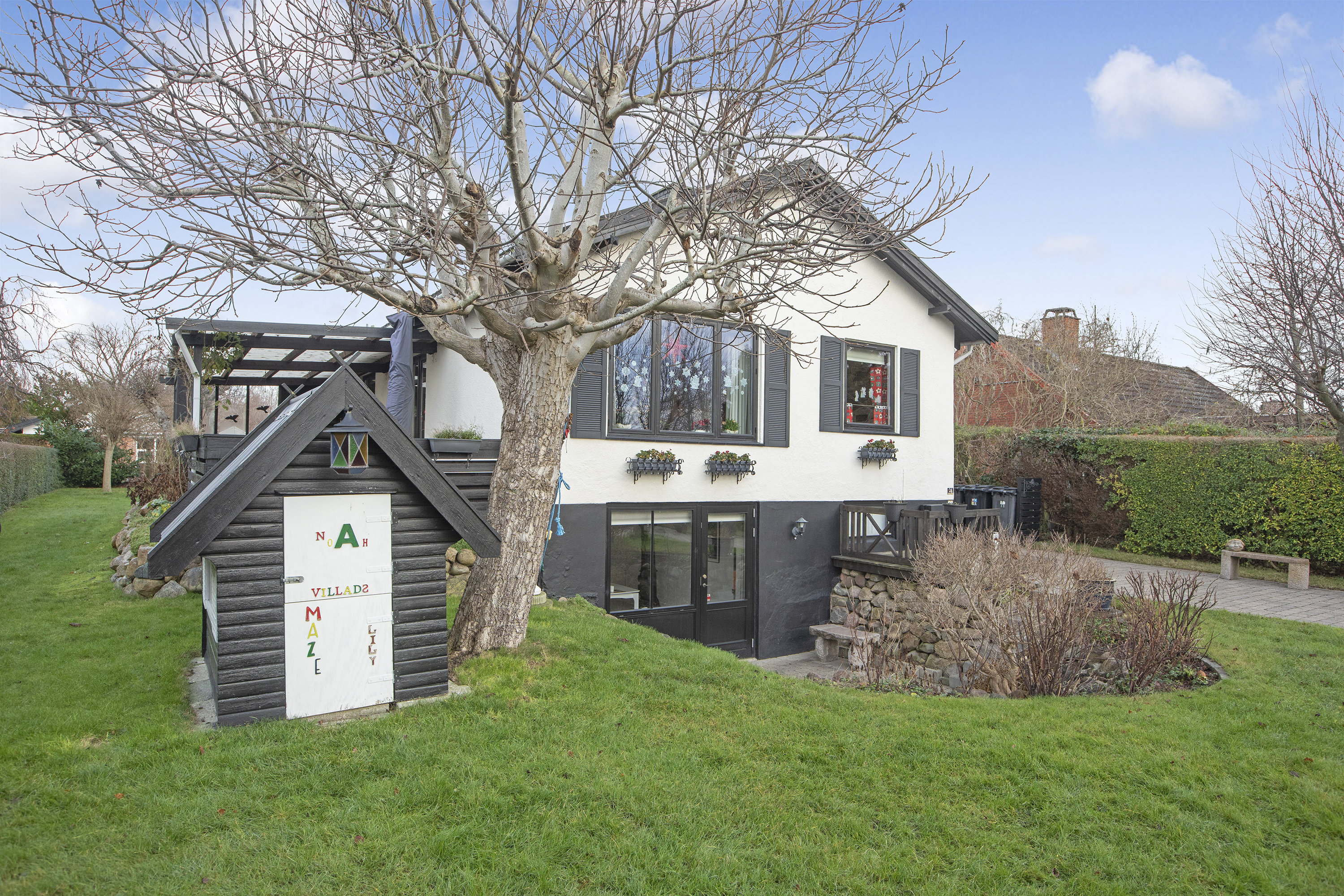 Fremhævet have billede i fuldskærmstilstand. Billede af Marievej 24, 2740 Skovlunde