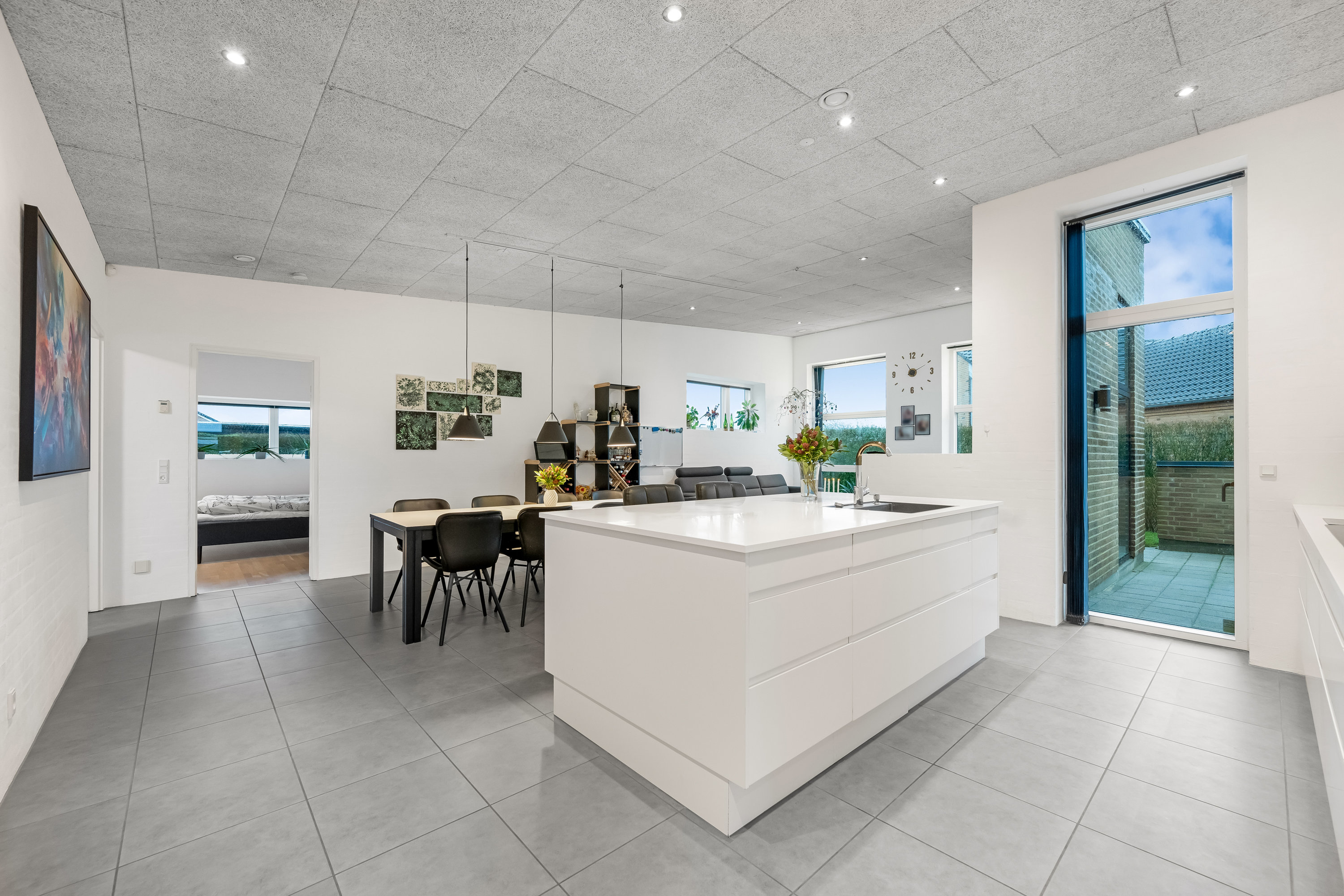 Fremhævet køkken billede i fuldskærmstilstand. Billede af Hvedemarken 5, Rindum, 6950 Ringkøbing