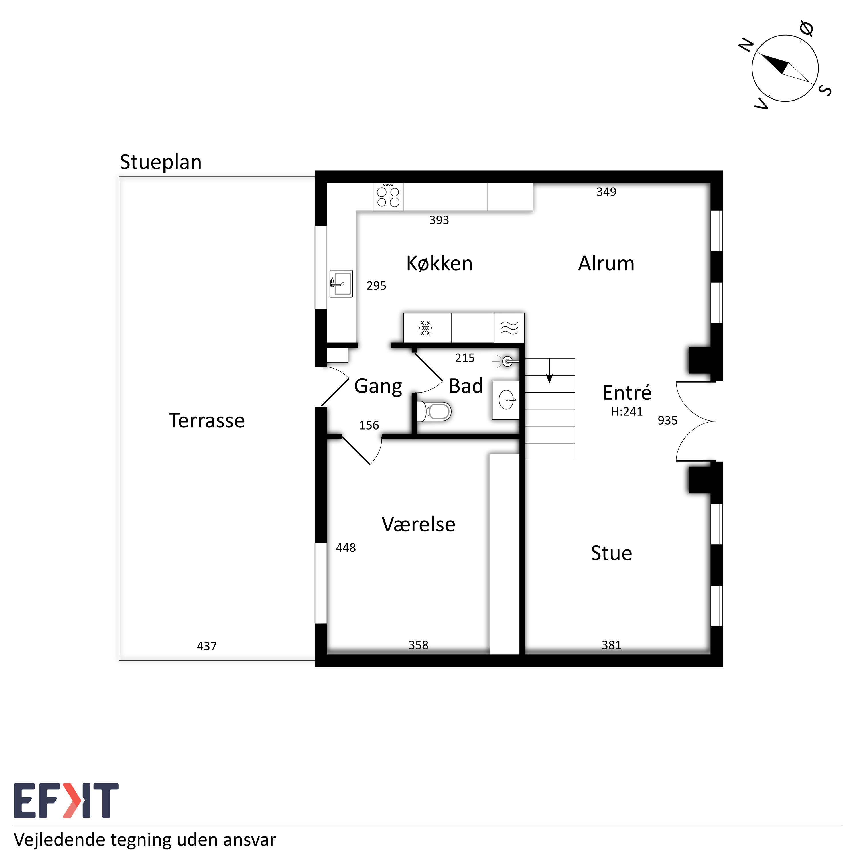 Plantegninger billede af Schousgade 12, 8900 Randers C