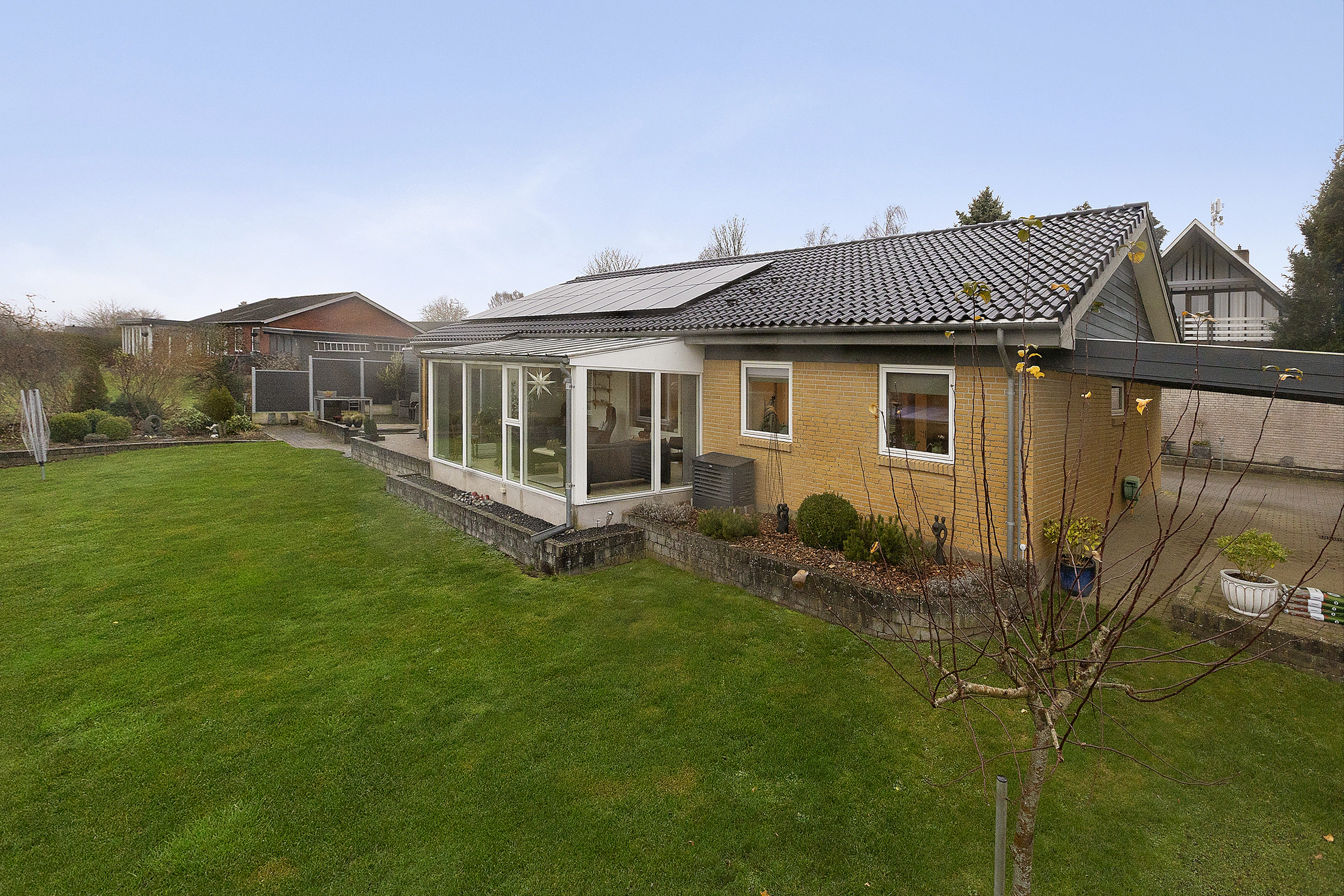 Fremhævet ejendommen billede i fuldskærmstilstand. Billede af Kløvertoften 9, Felsted, 6200 Aabenraa