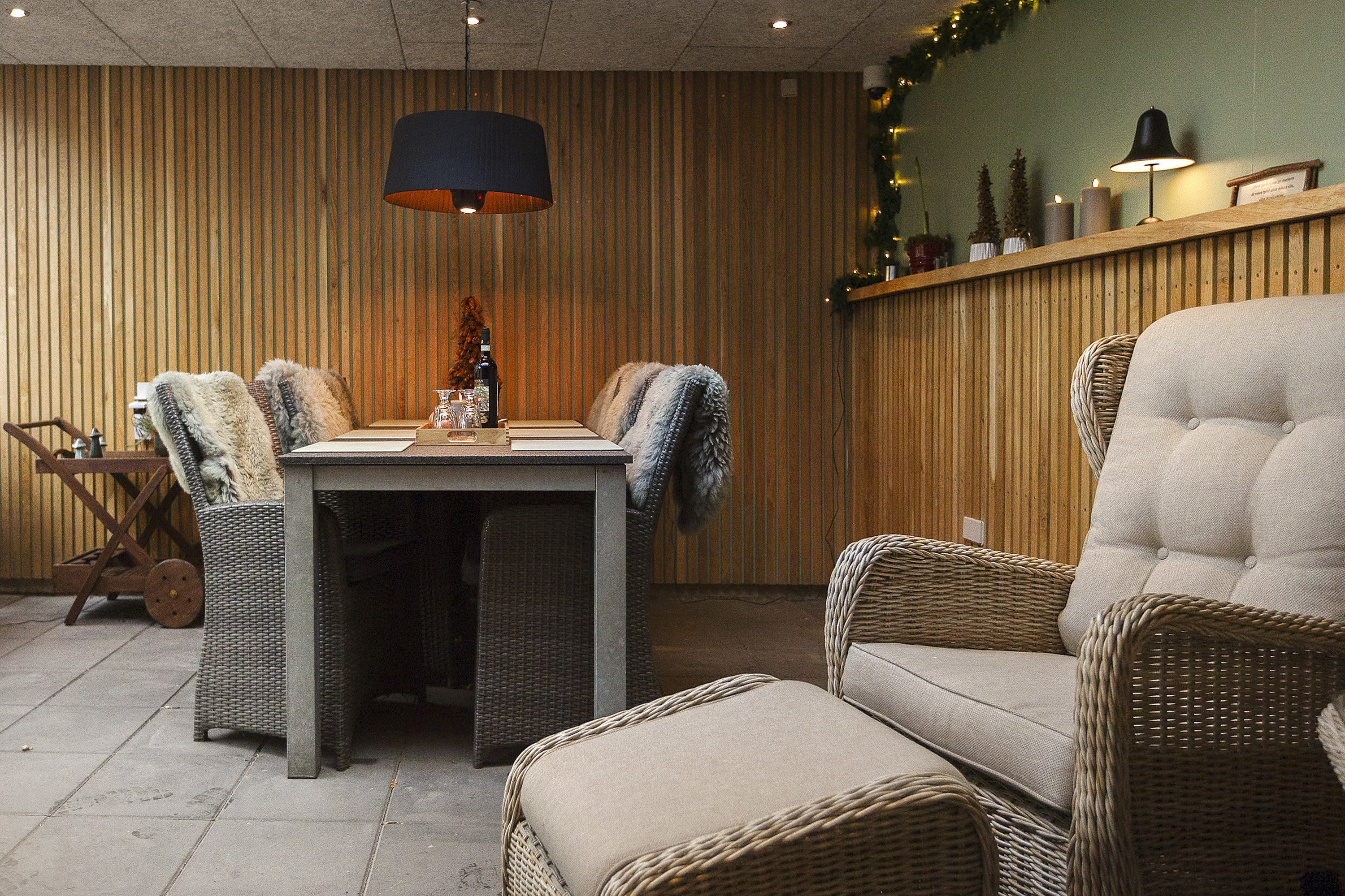 Fremhævet spisestue billede i fuldskærmstilstand. Billede af Kløvertoften 9, Felsted, 6200 Aabenraa