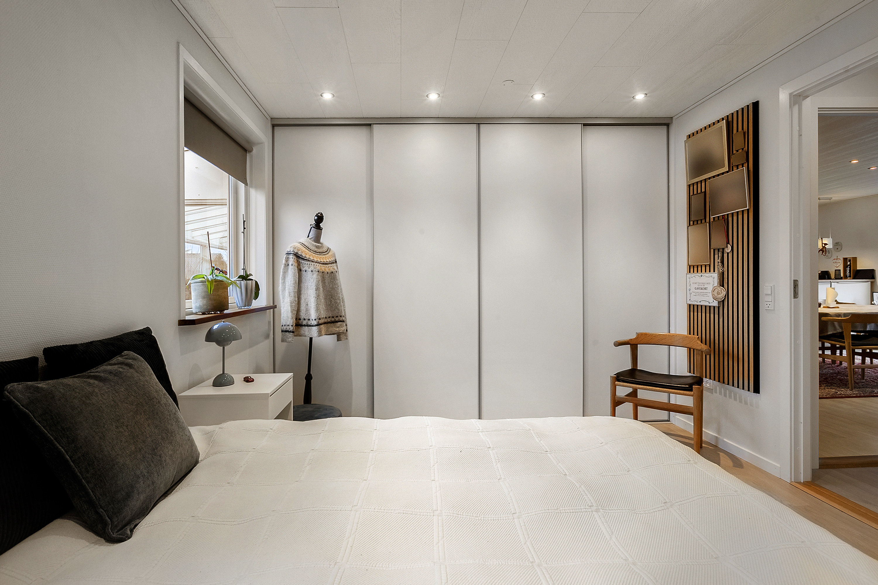 Fremhævet soveværelse billede i fuldskærmstilstand. Billede af Kløvertoften 9, Felsted, 6200 Aabenraa