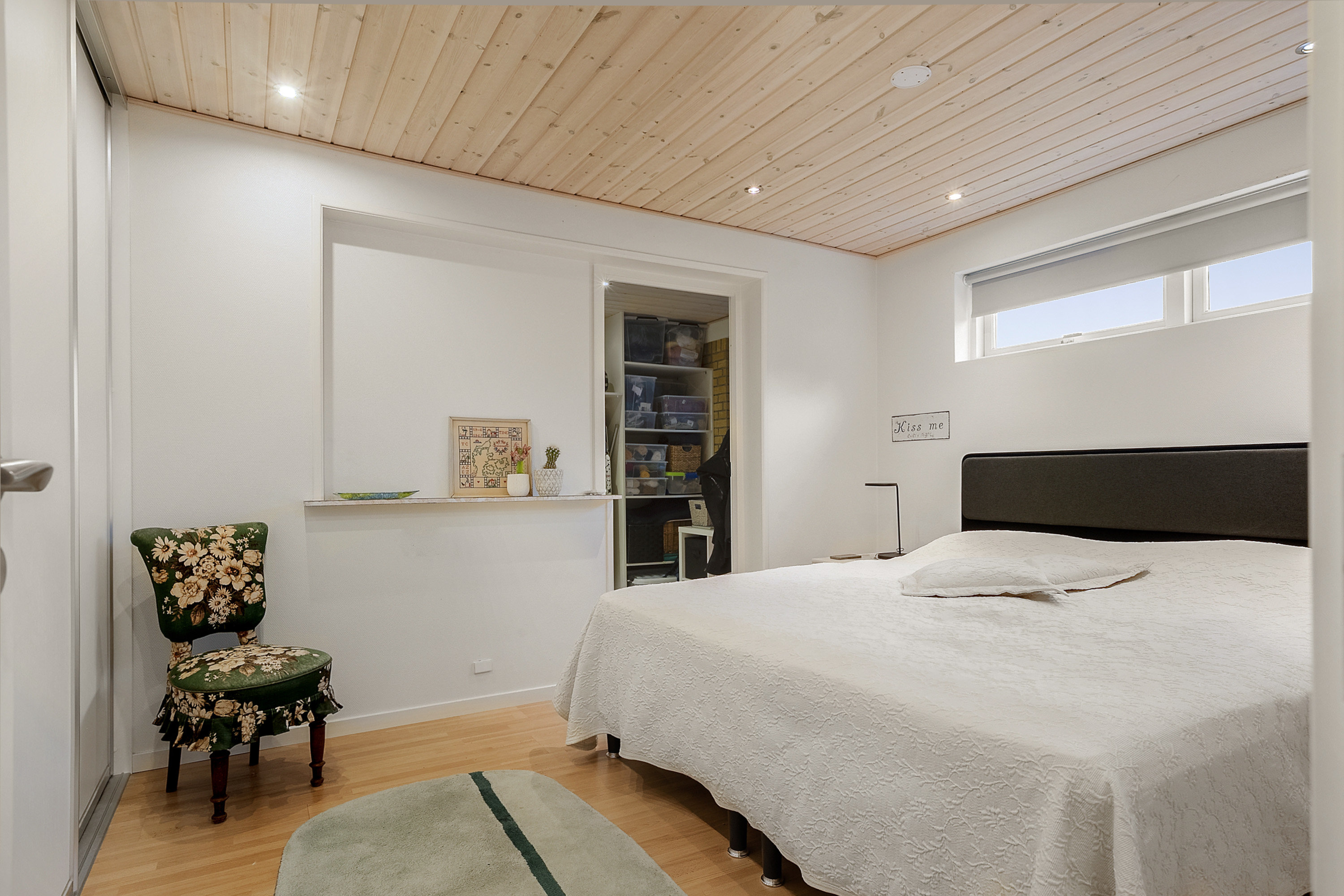 Fremhævet soveværelse billede i fuldskærmstilstand. Billede af Kløvertoften 9, Felsted, 6200 Aabenraa