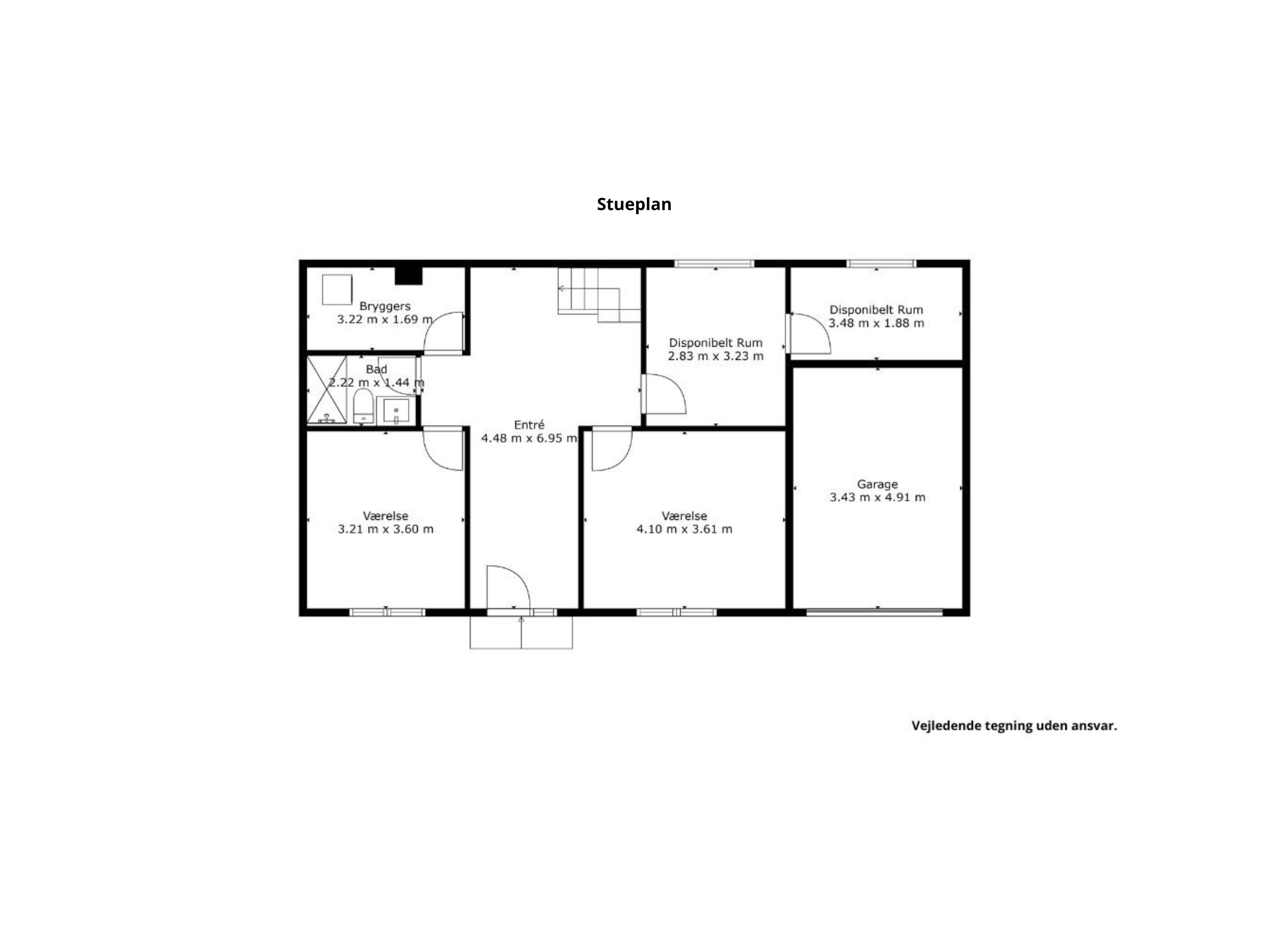 Plantegninger billede af Ejsbølvej 24, 6100 Haderslev