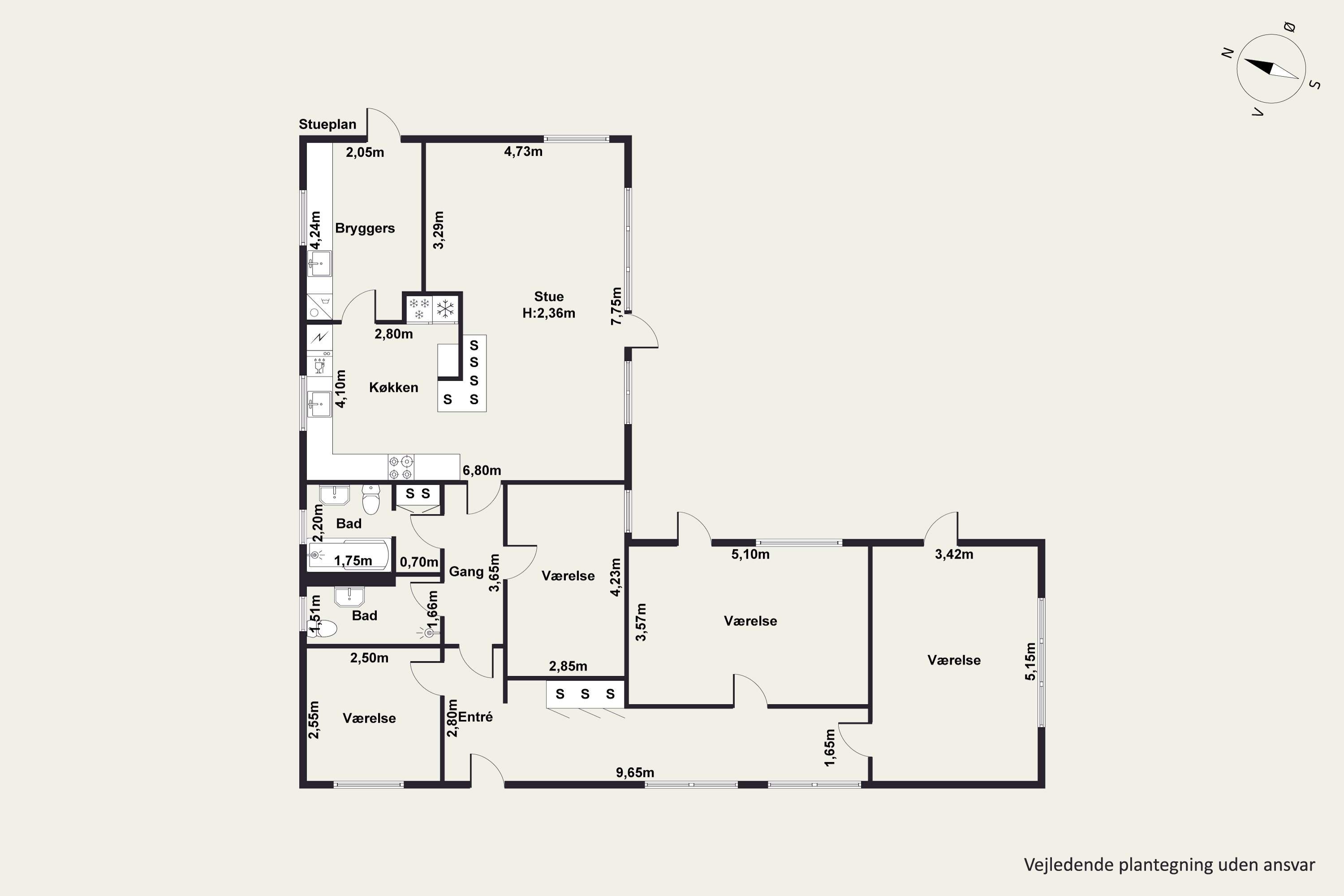 Plantegninger billede af Starup Alle 28, 2770 Kastrup