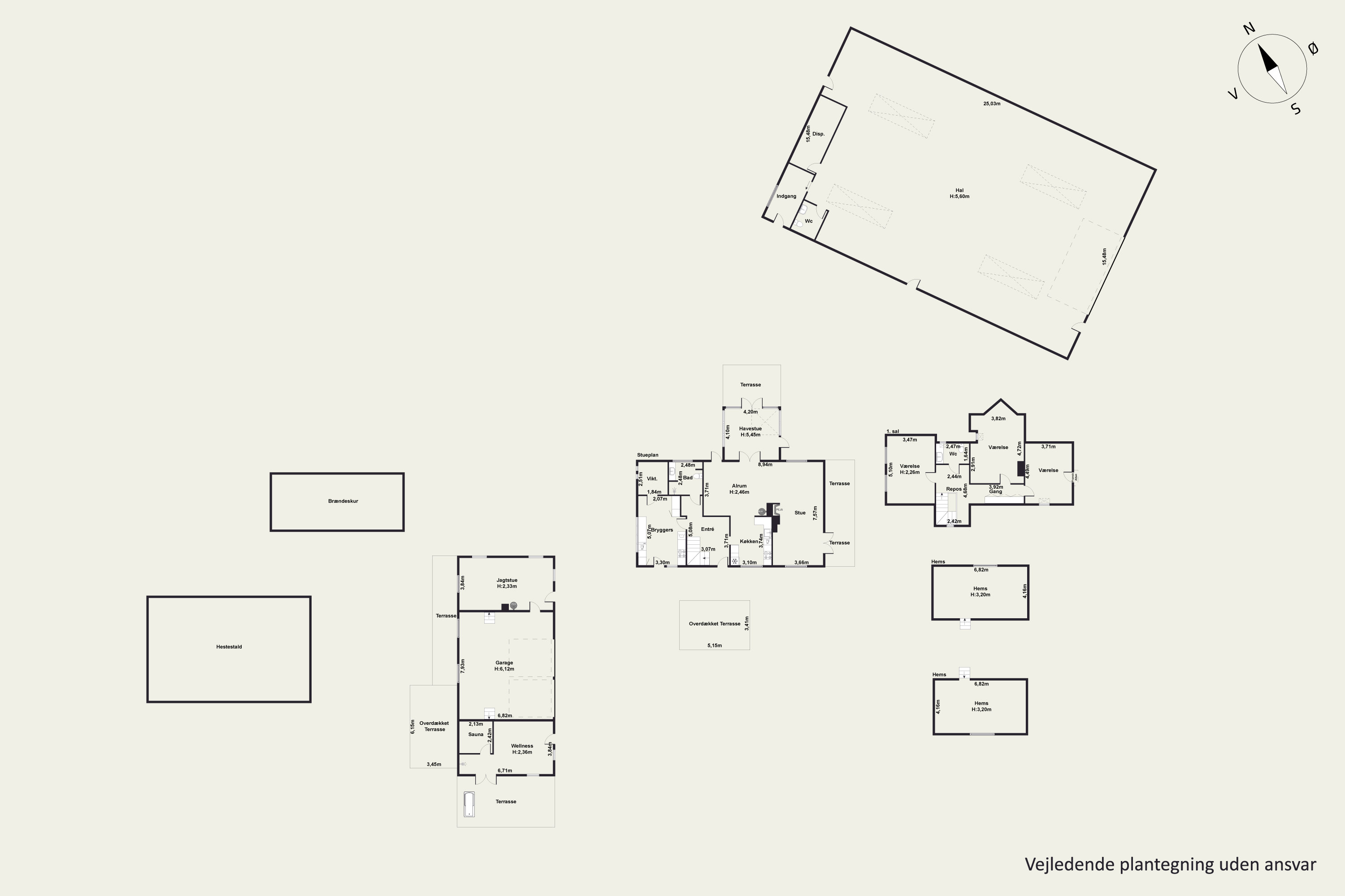 Plantegninger billede af Hevring Møllevej 28, Hevring, 8950 Ørsted