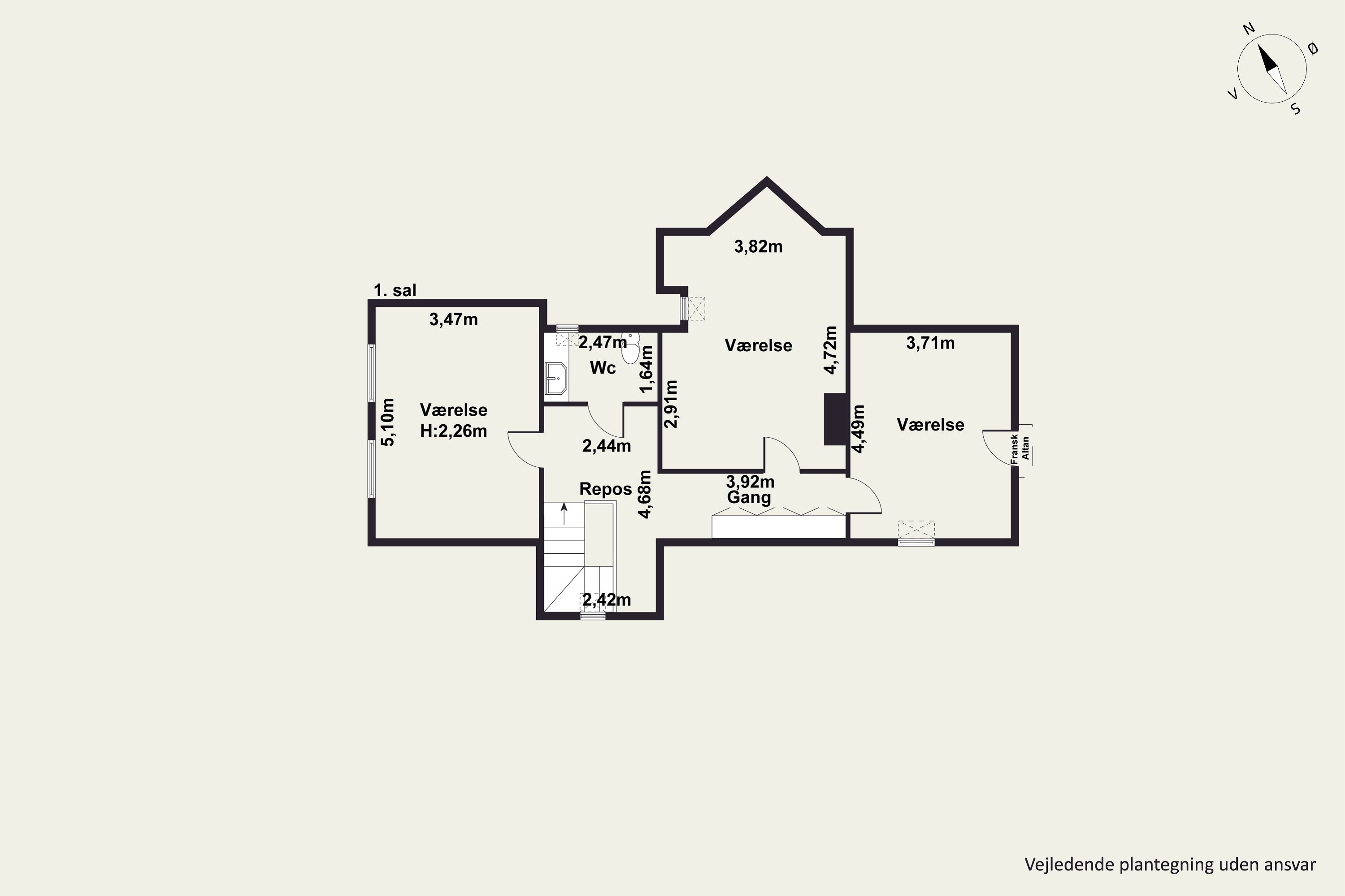 Plantegninger billede af Hevring Møllevej 28, Hevring, 8950 Ørsted