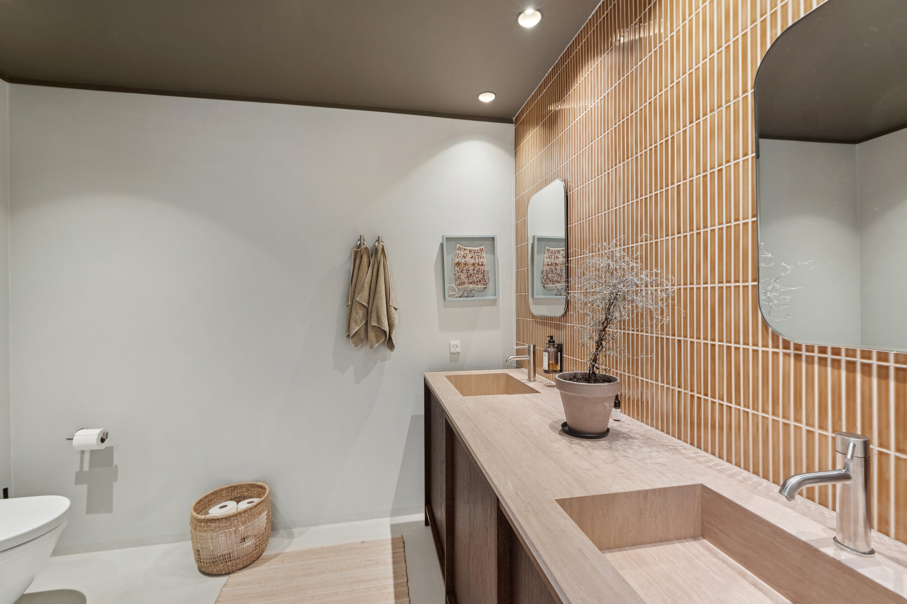 Fremhævet badeværelse billede i fuldskærmstilstand. Billede af Drechselsgade 8A, 5. tv., 2300 København S