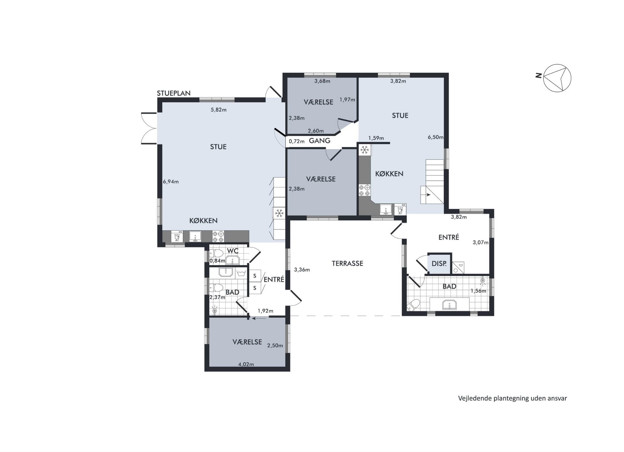 Plantegninger billede af Vesterhavsgade 148, Vorupør, 7700 Thisted