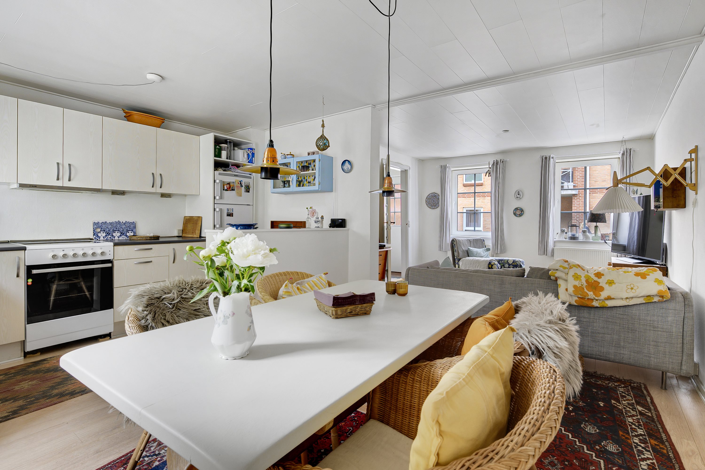 Fremhævet stue billede i fuldskærmstilstand. Billede af Skibsgade 22, 9500 Hobro