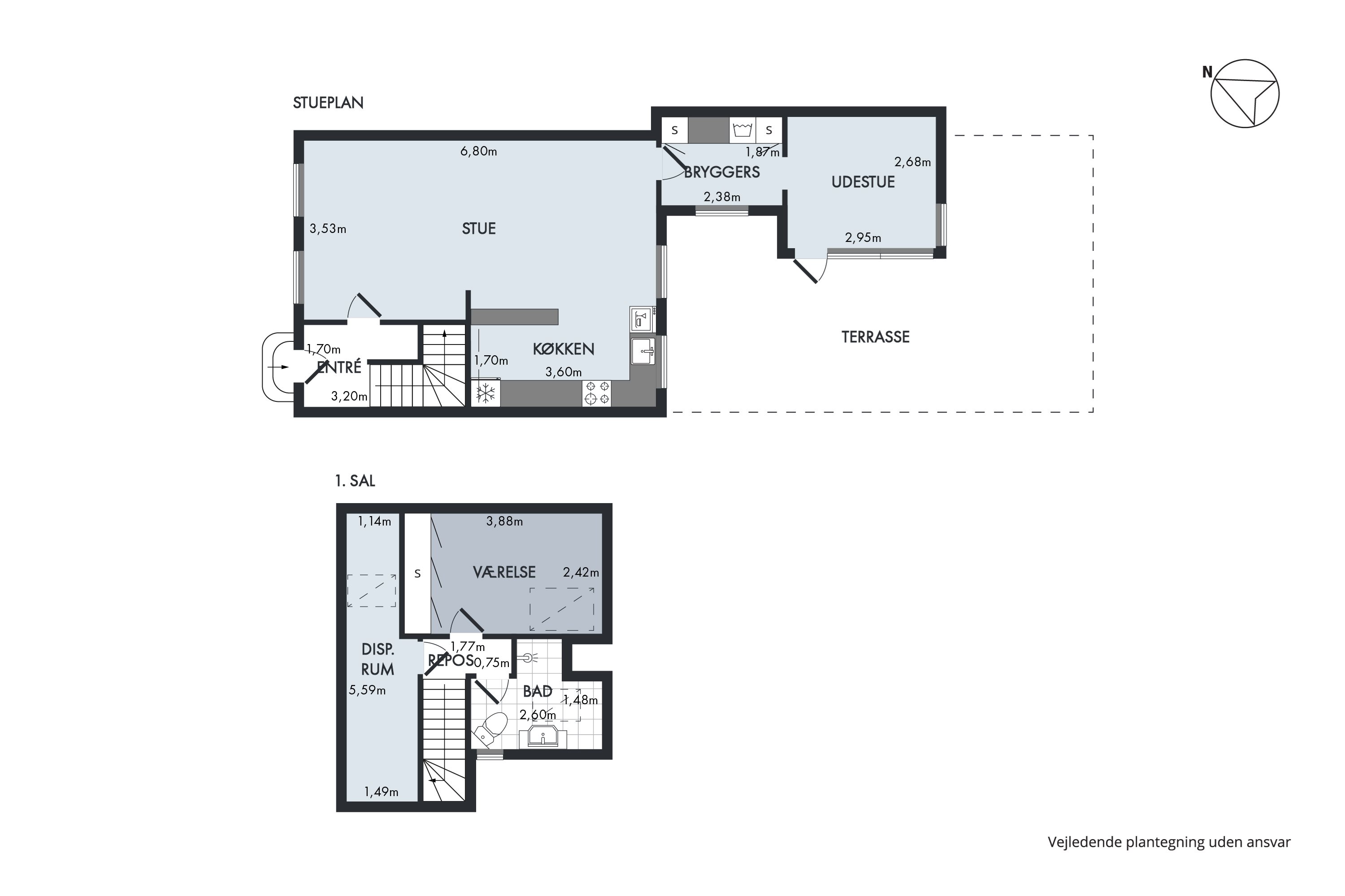 Plantegninger billede af Skibsgade 22, 9500 Hobro