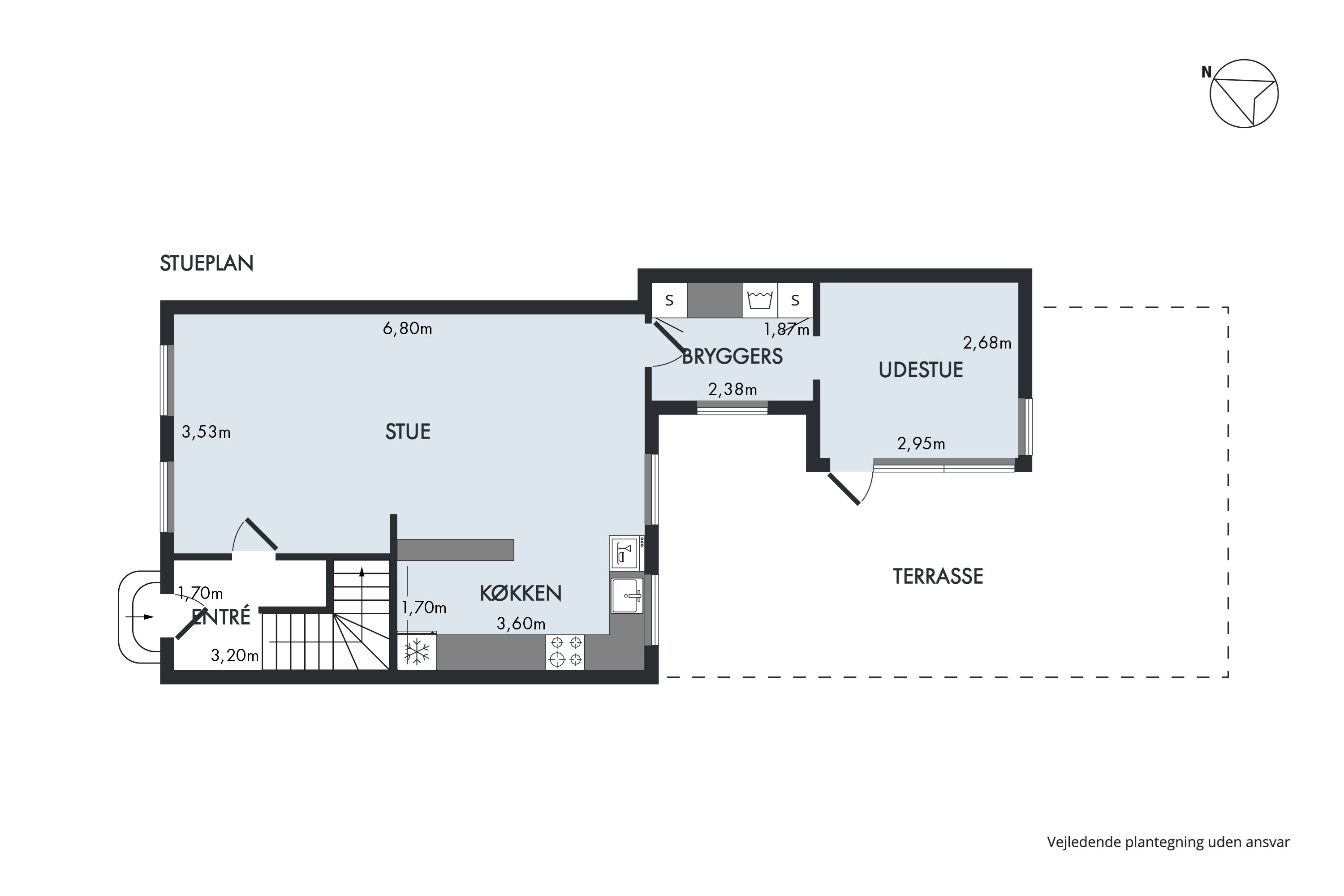 Plantegninger billede af Skibsgade 22, 9500 Hobro