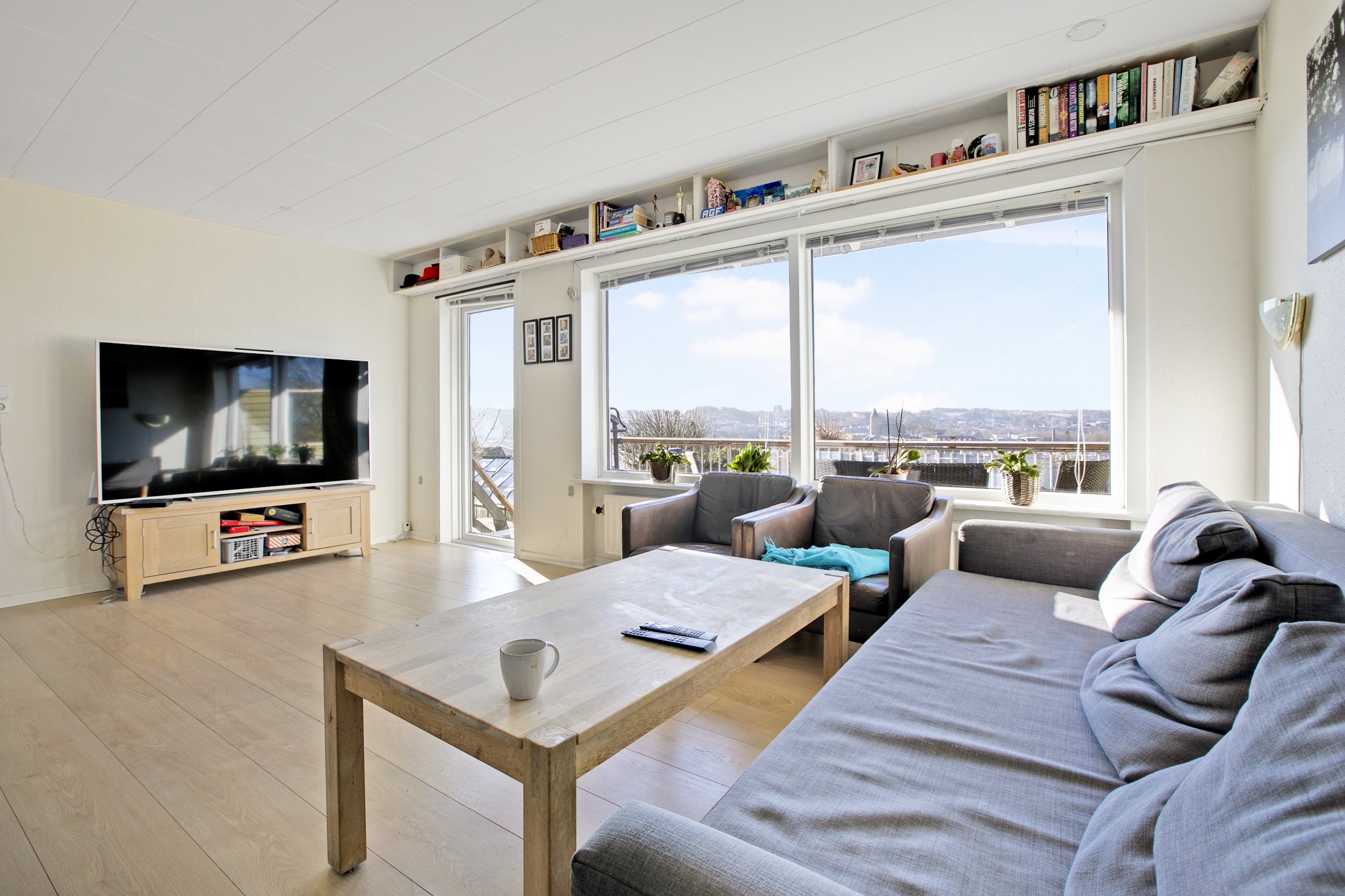 Fremhævet stue billede i fuldskærmstilstand. Billede af Friheden 10, 9500 Hobro